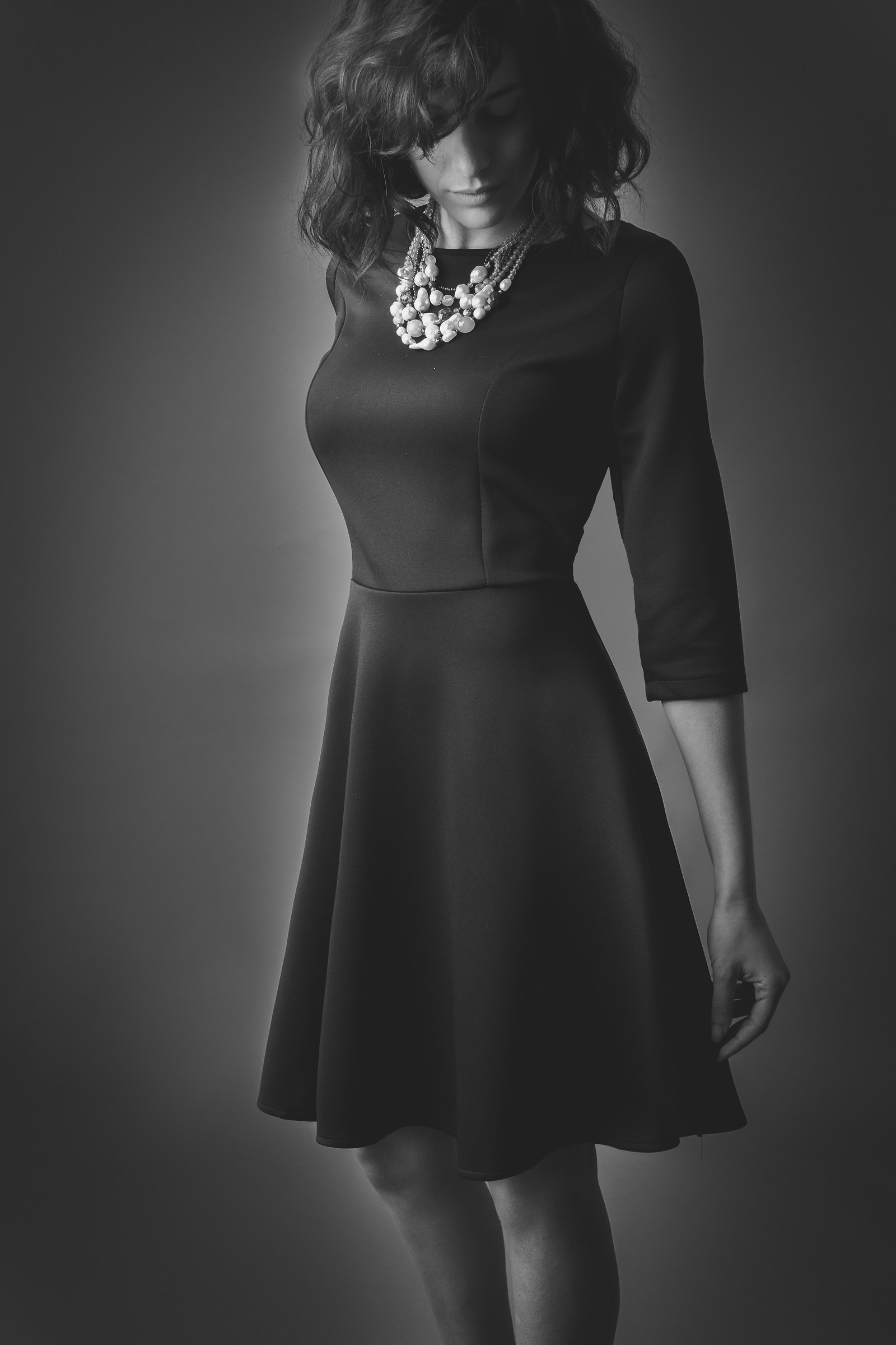 Princess black and white