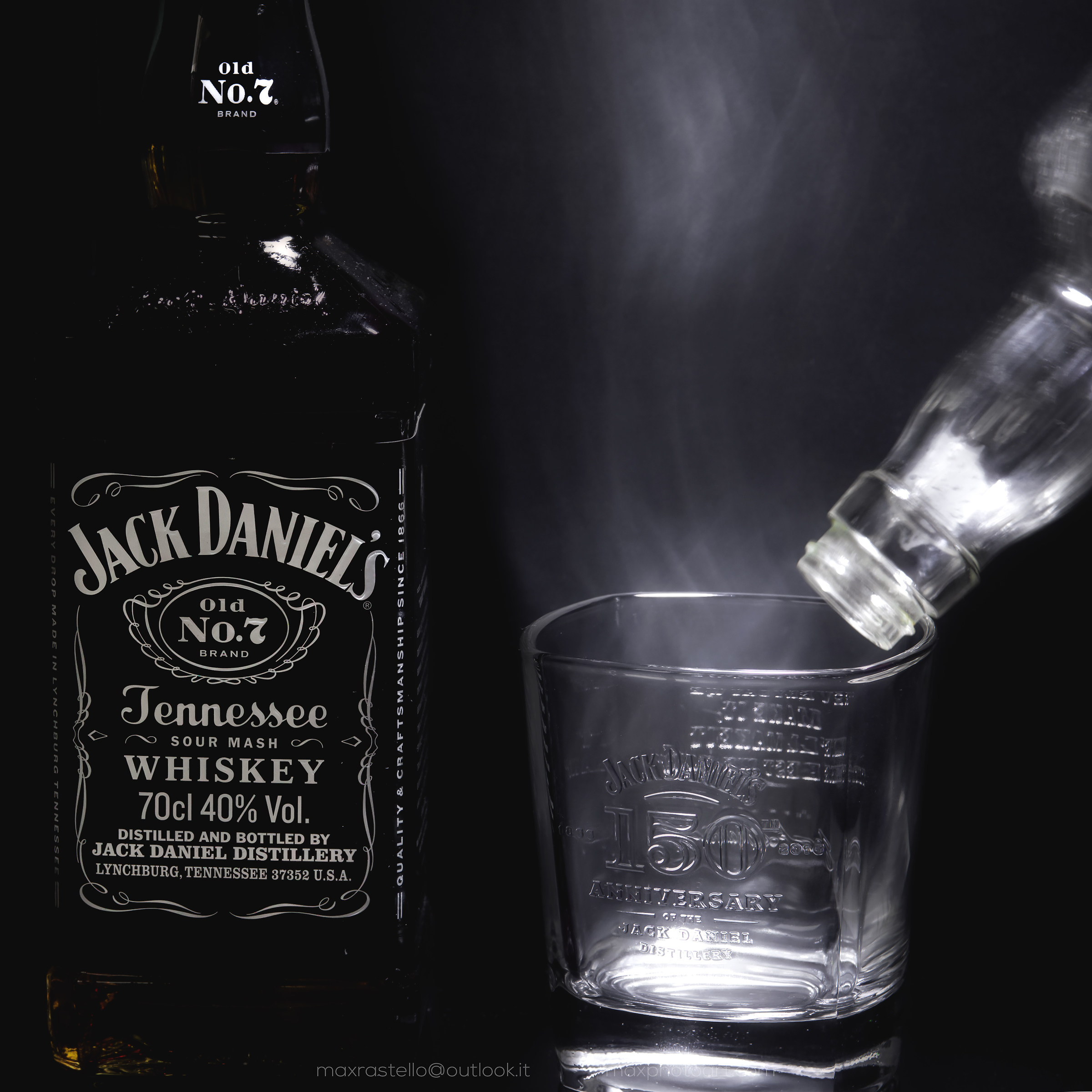Jack Daniels 150th Anniversary Bottled