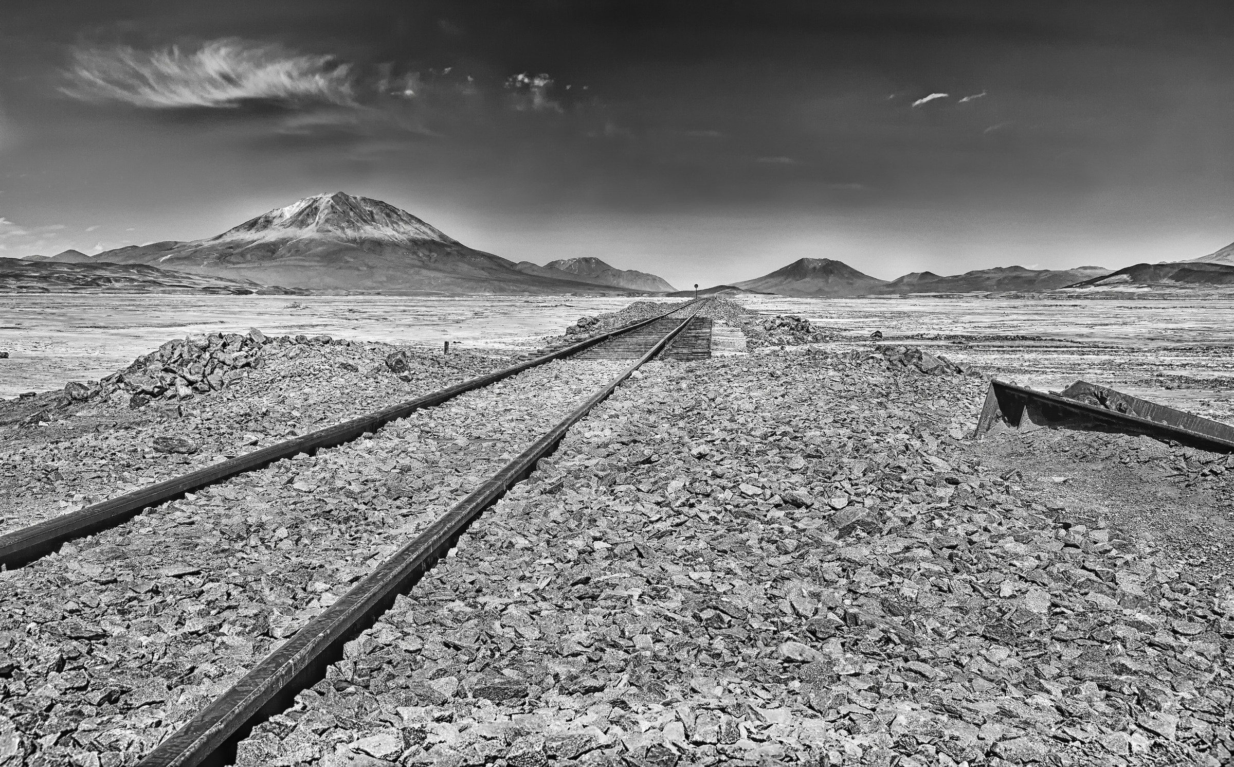 ferrovia verso il Cile