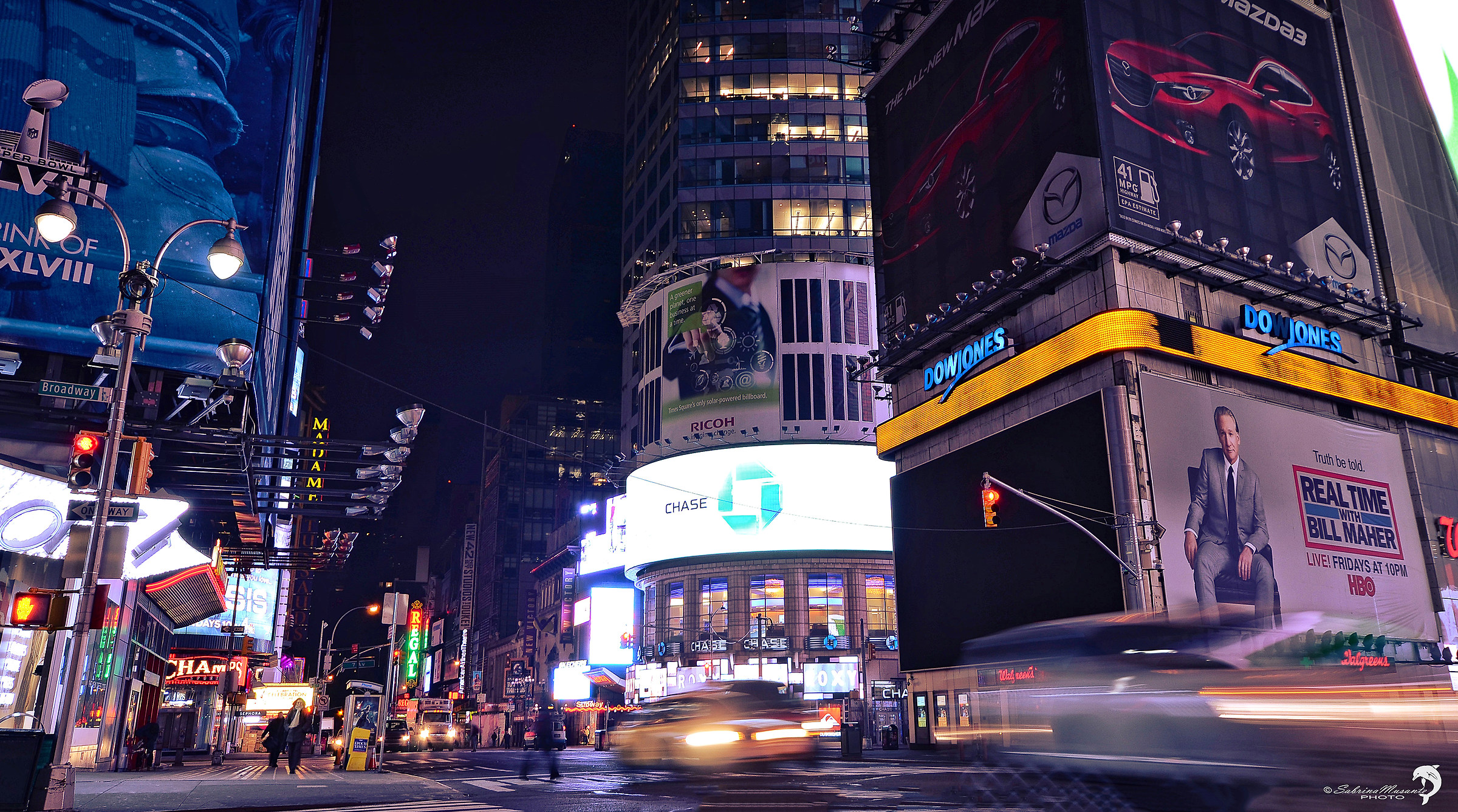 Time Square by night