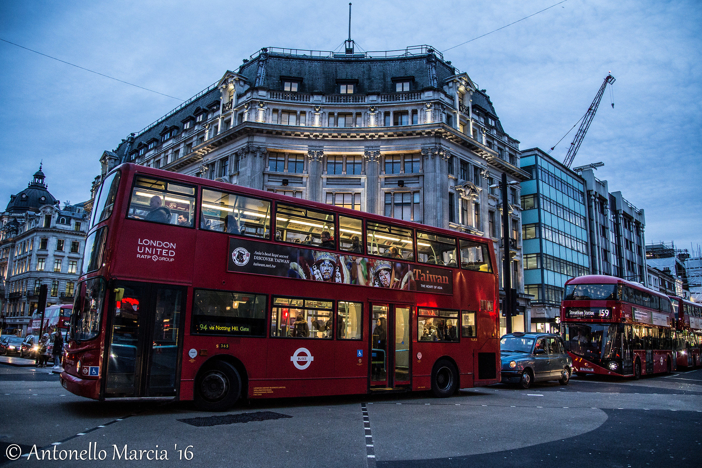 Oxford Circus & Double Decker