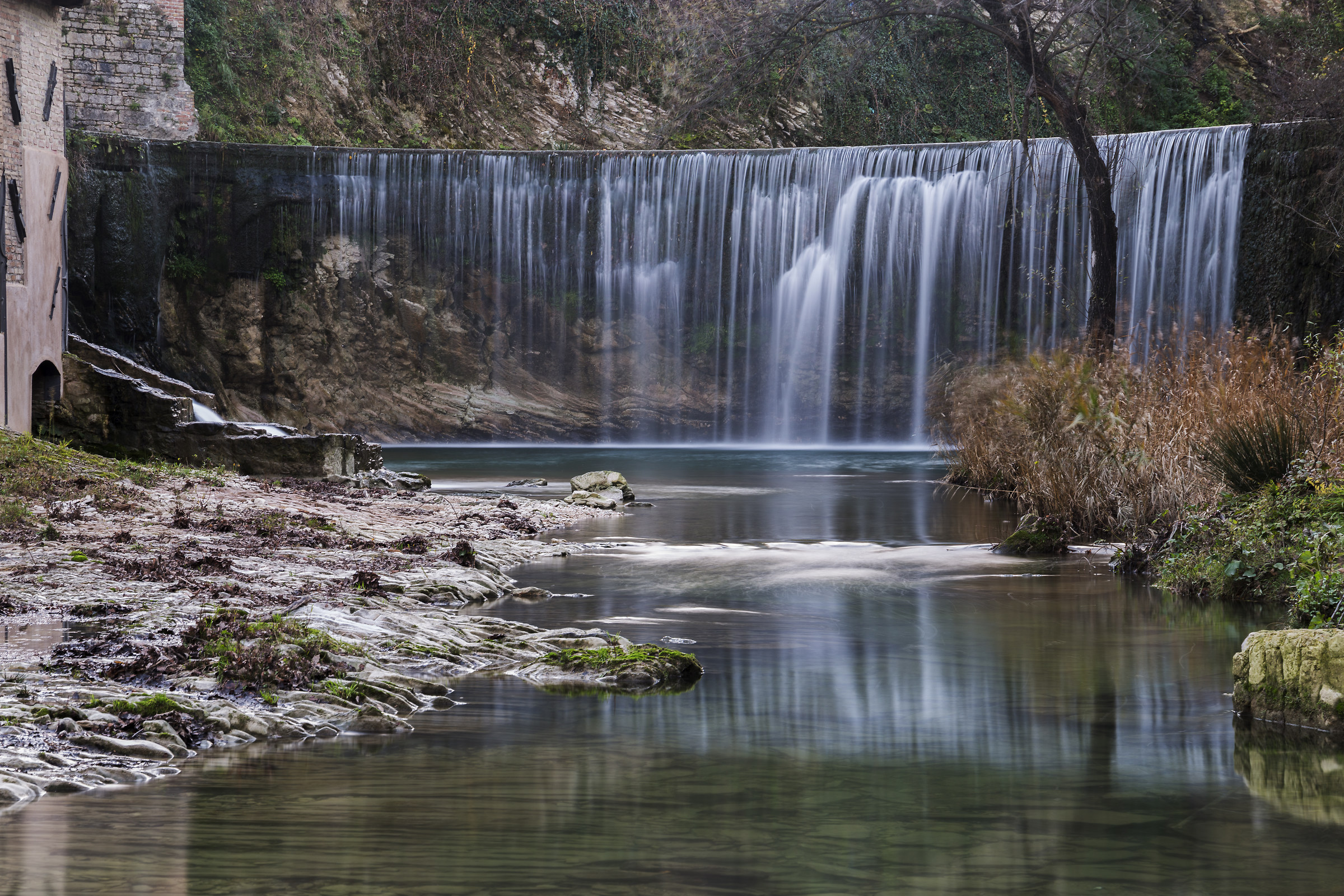 Sassoferrato waterfall