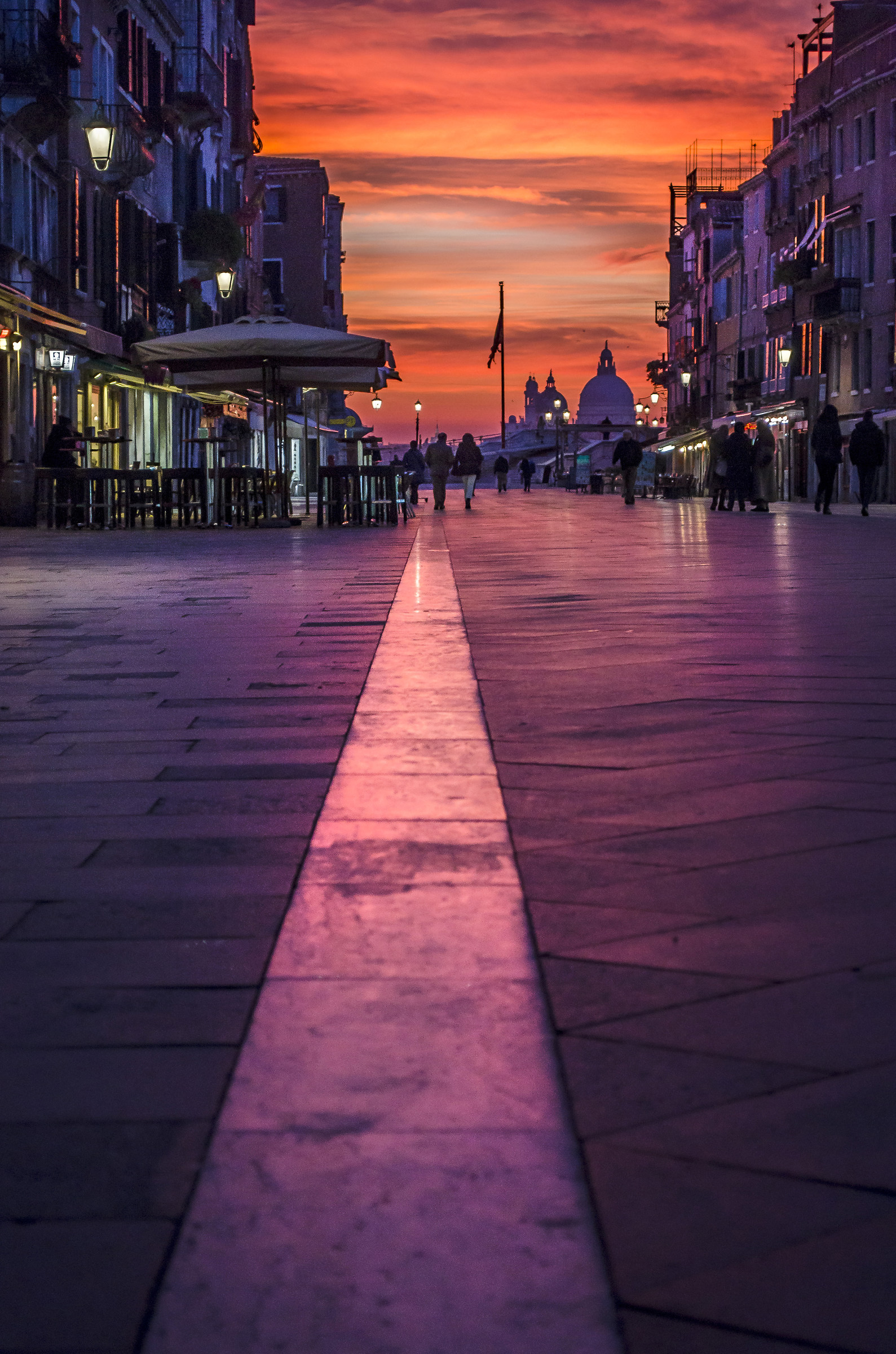 Un tramonto incredibile