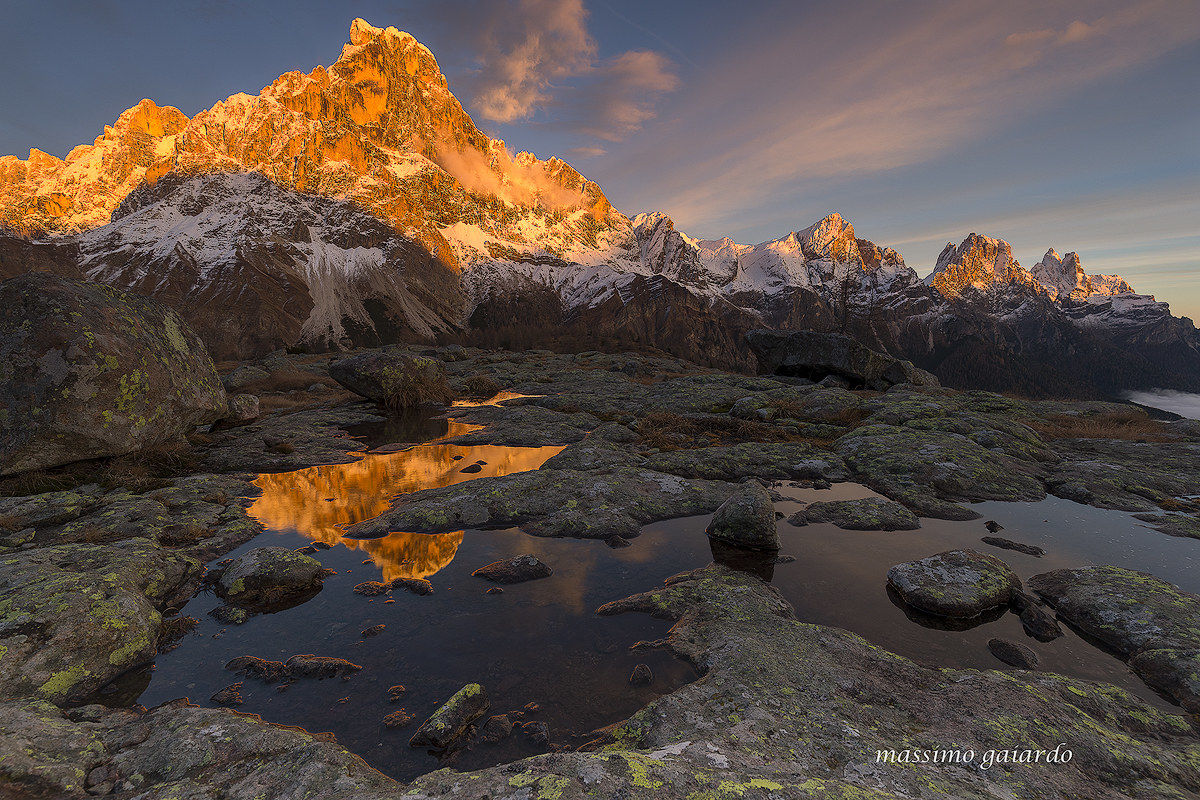 blades of san at sunset! : =)