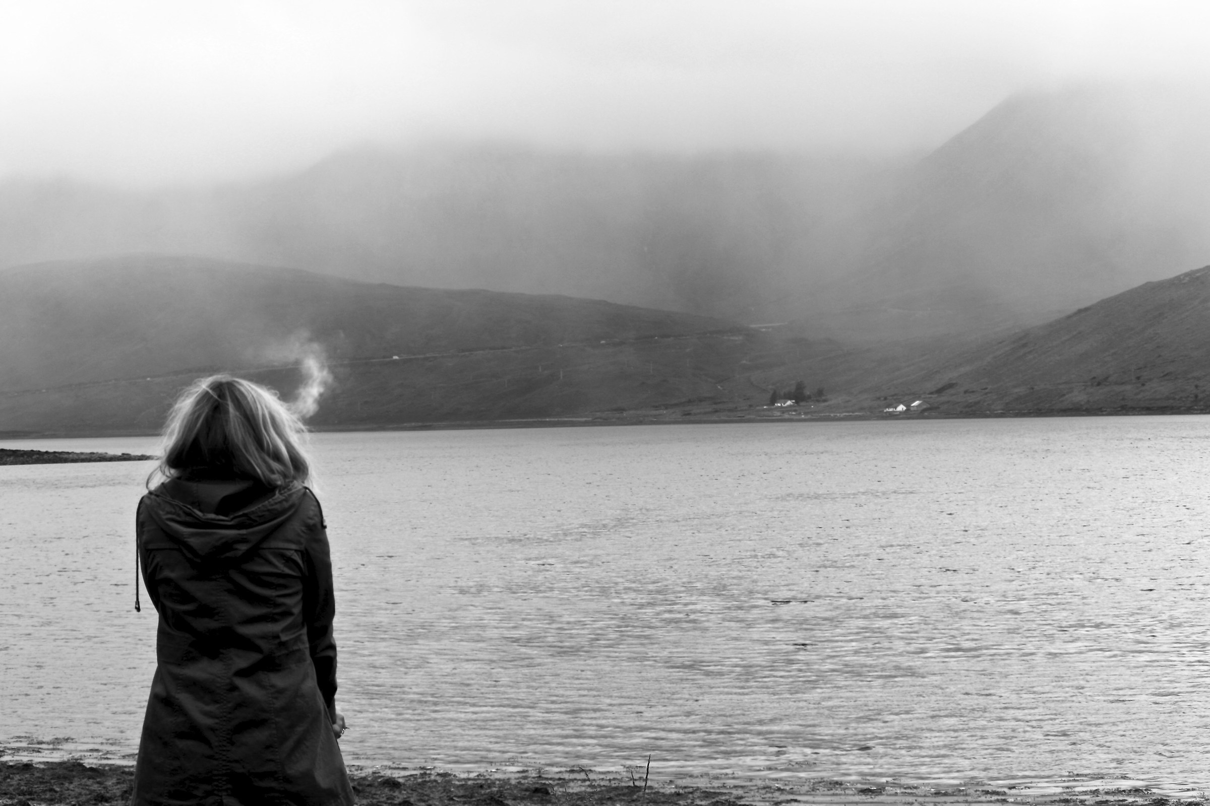 Nebbia, isola di Skye