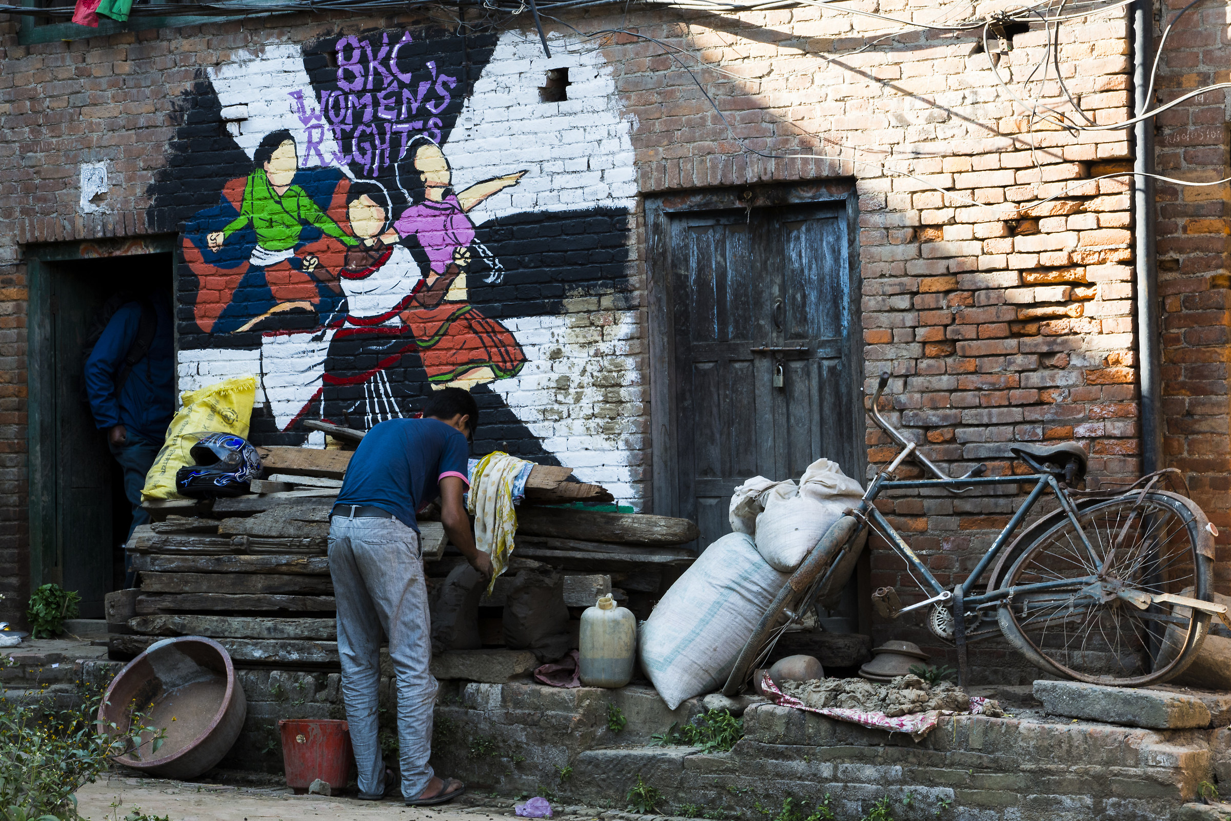 Nepal - Bhaktapur - women's rights
