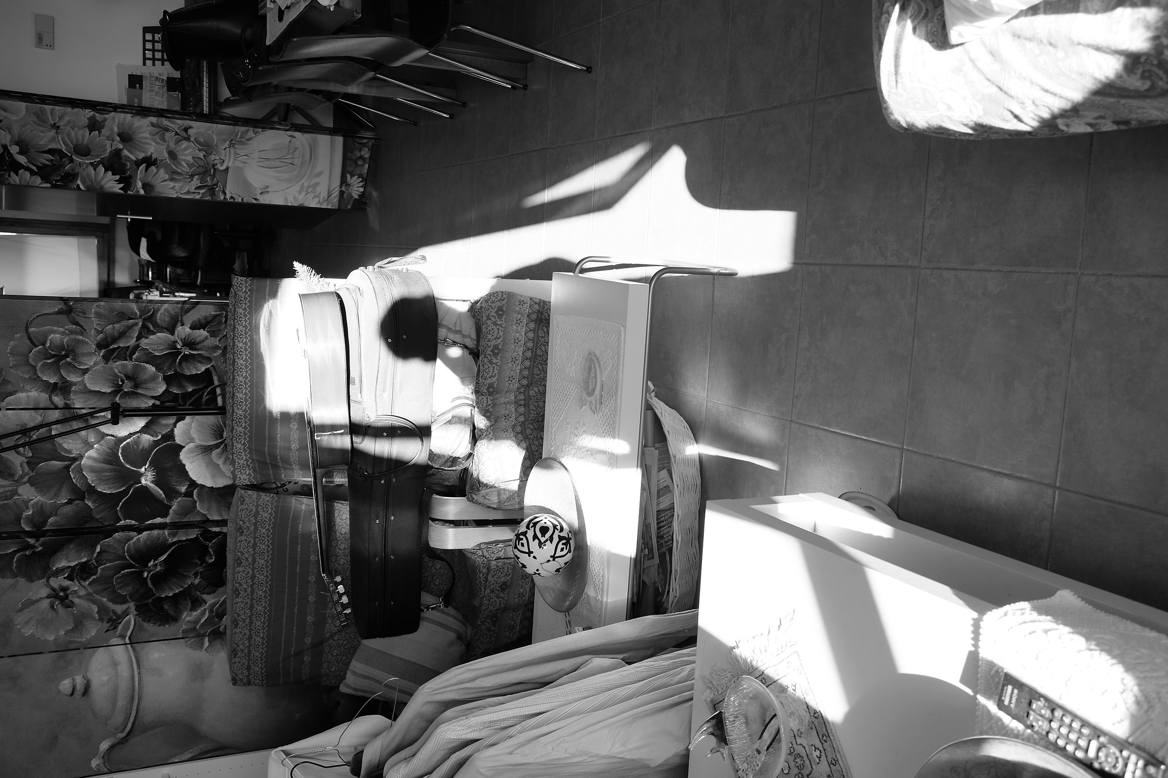 Looking out the window