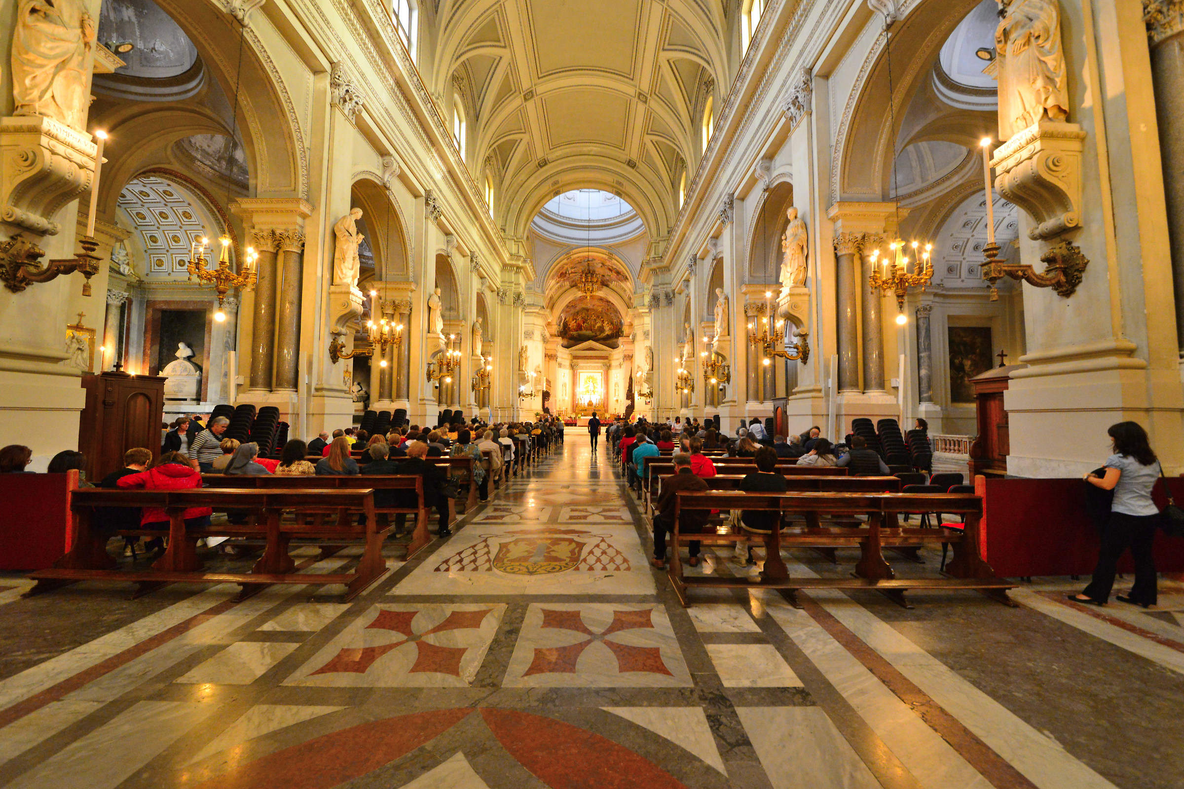 the Palermo cathedral