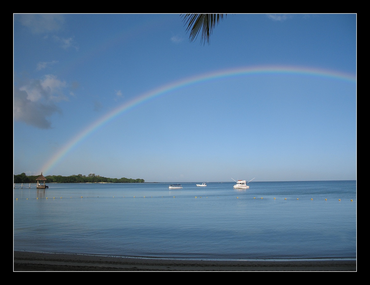 Rainbow in Mauritius