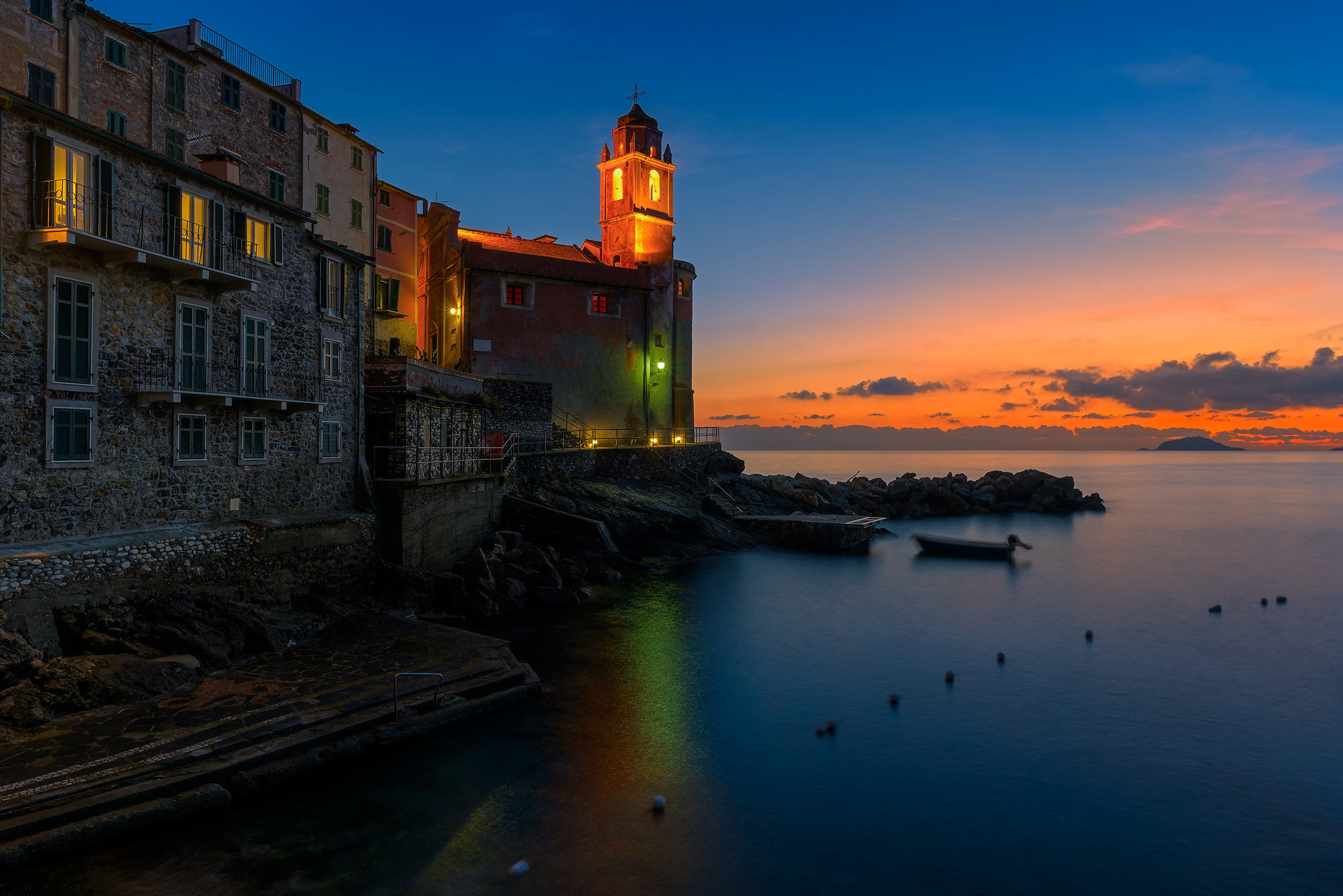 Tellaro blue hour