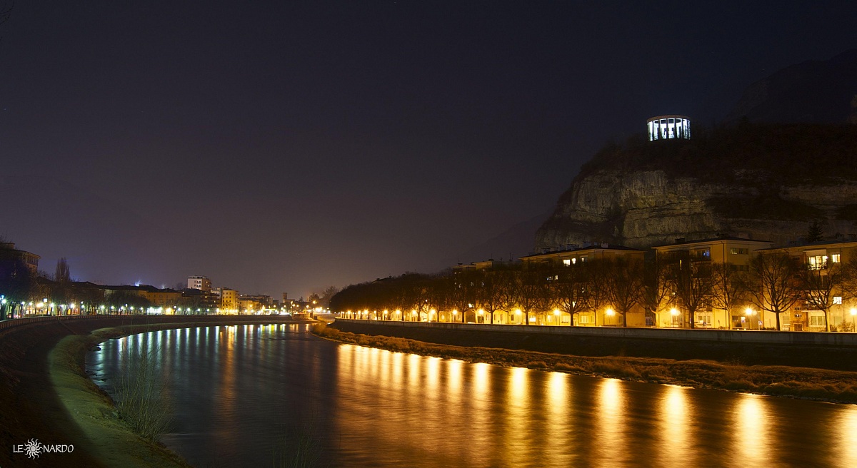 Trento by night
