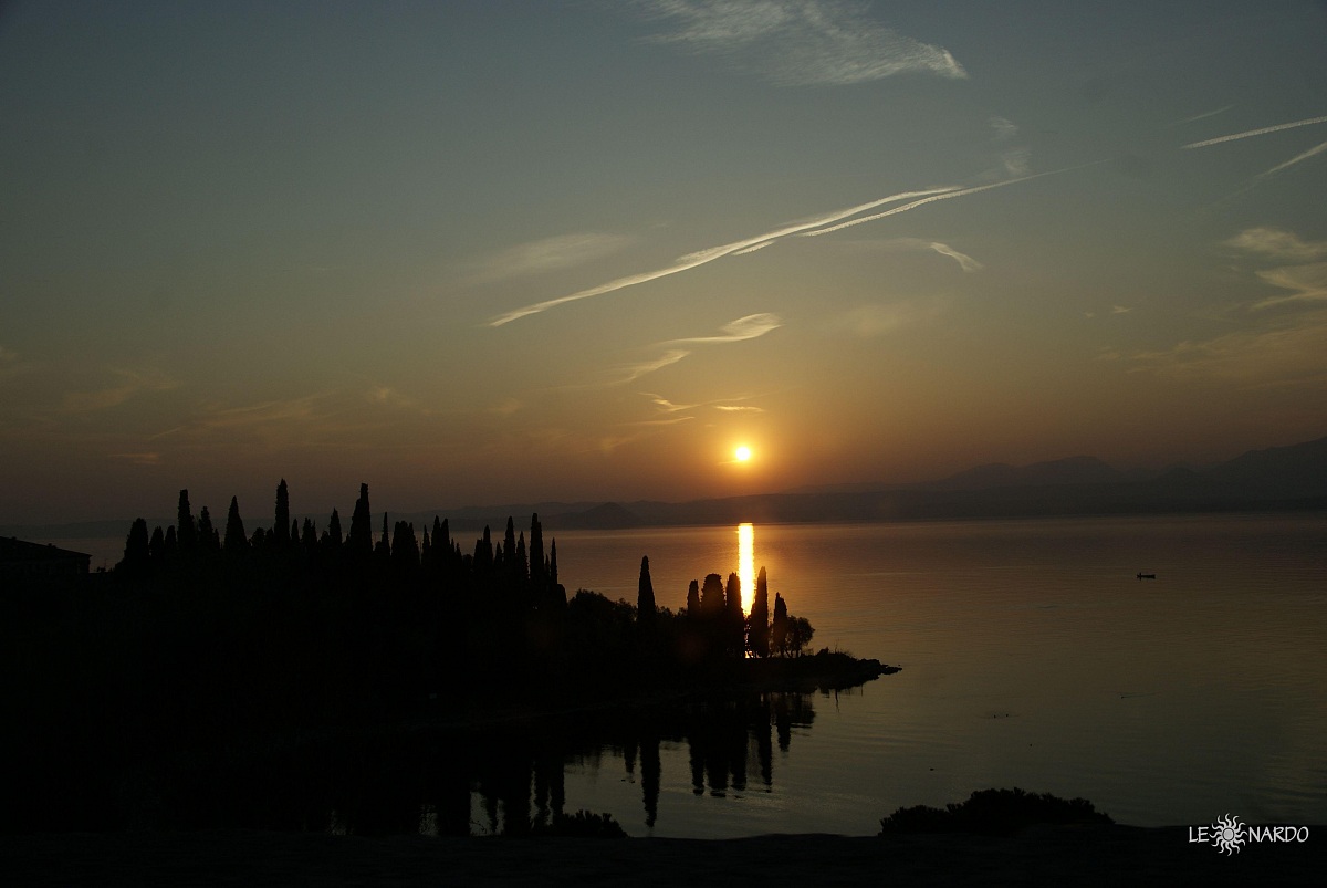 Sun on Garda