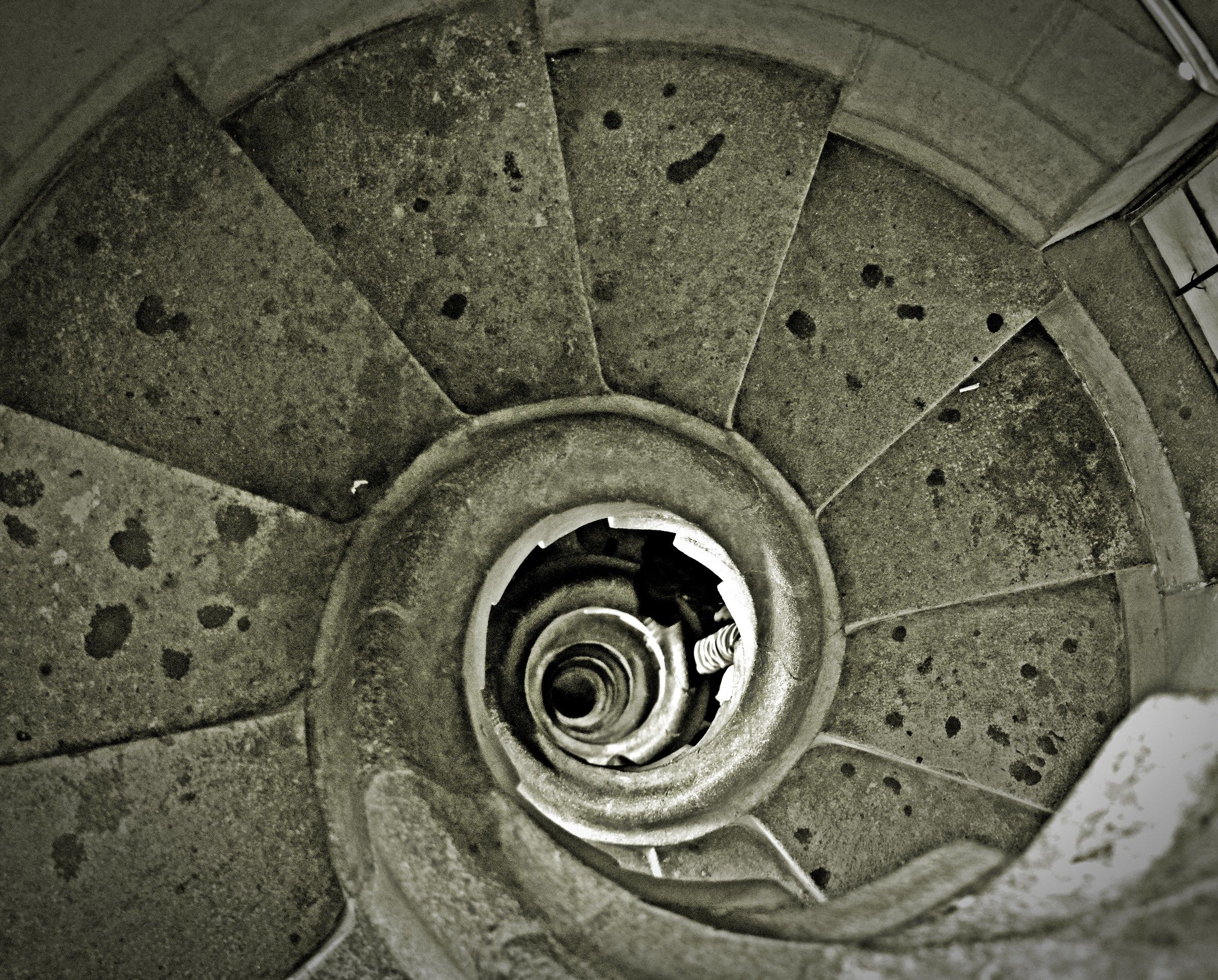 and then down almost by accident ...