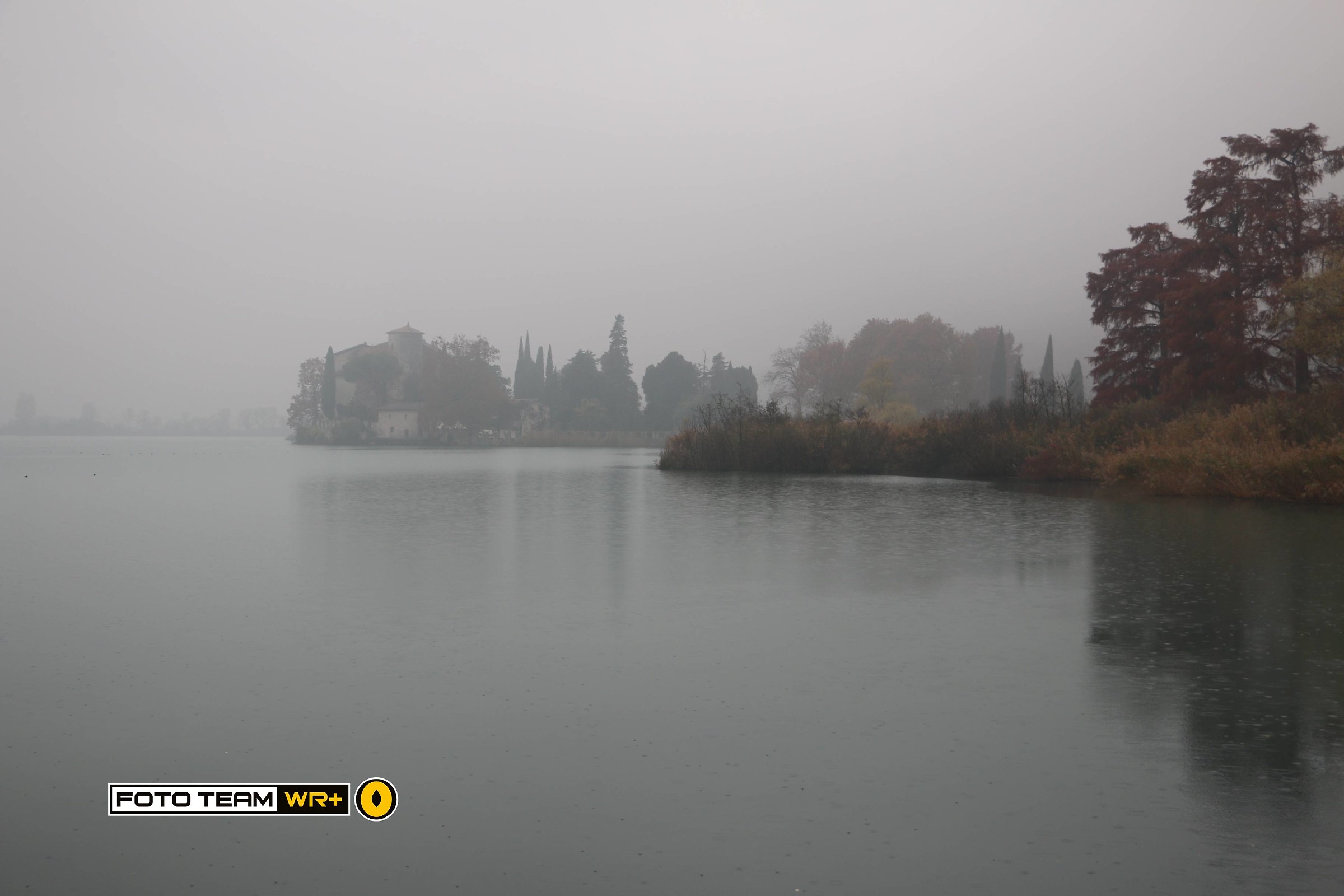 Leggera pioggia al Castello di Tublino