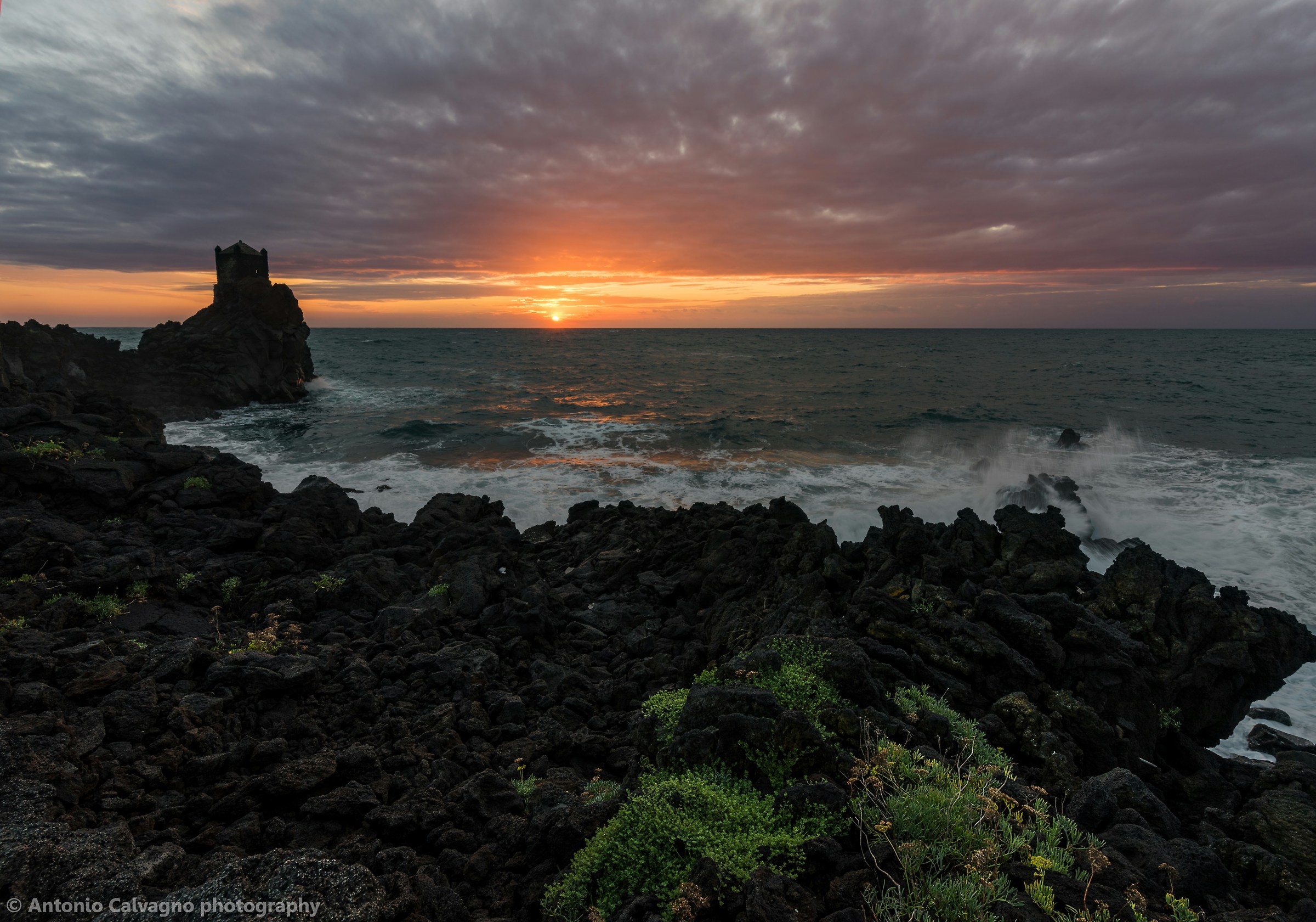 Dawn of December in Sicily ...