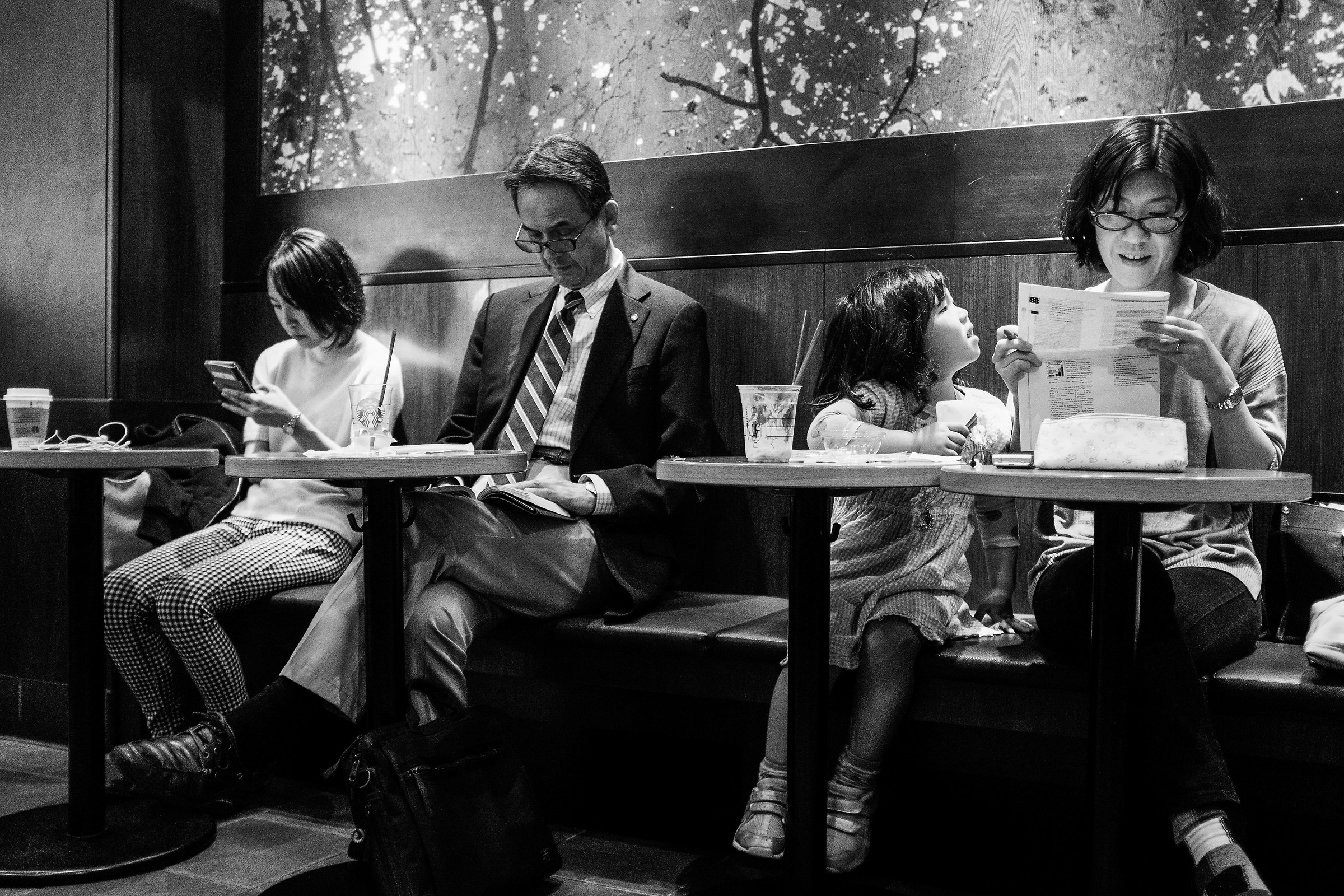 A girl would want the attention of the mother.