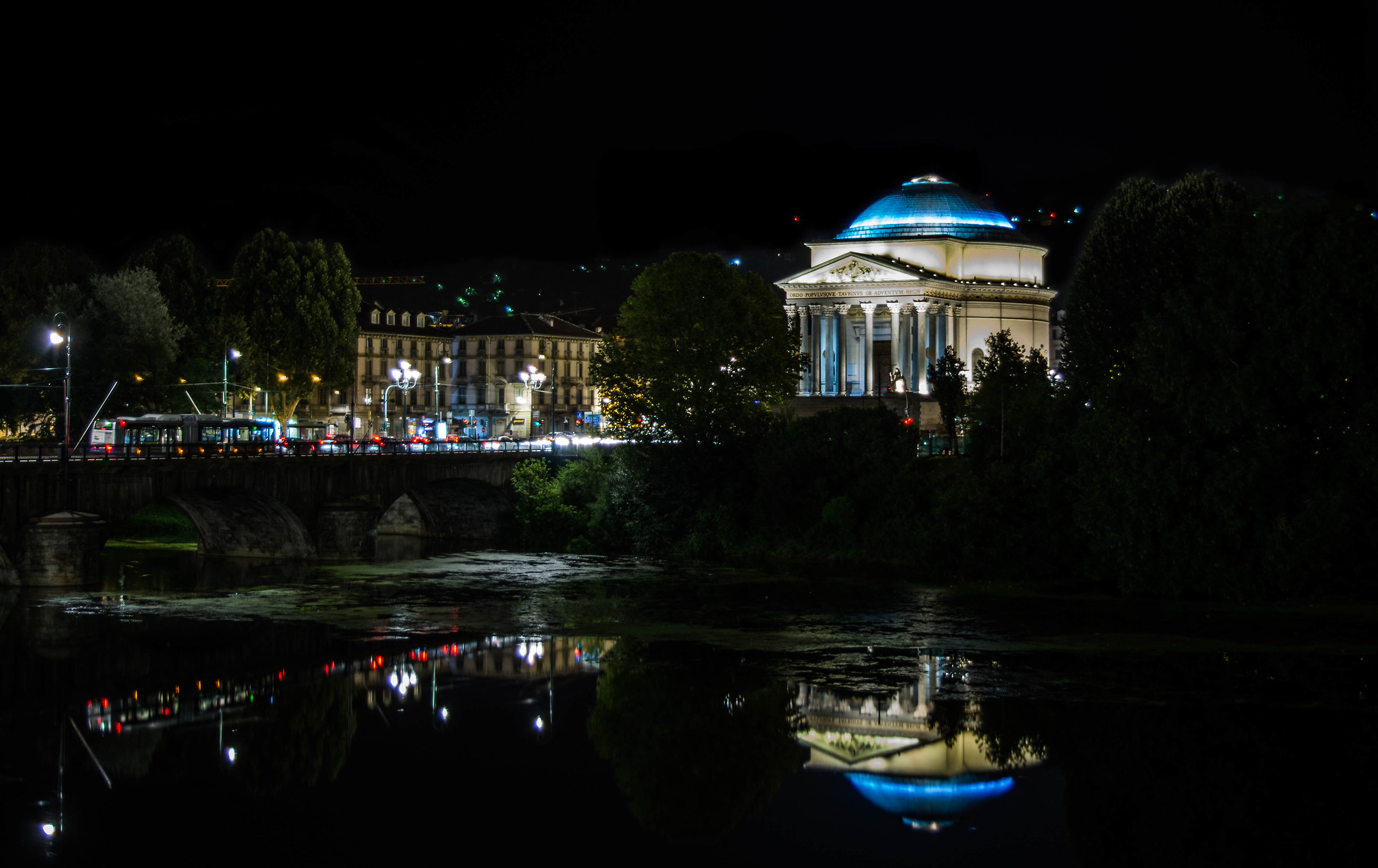 Glimpse of Gran Madre di Dio