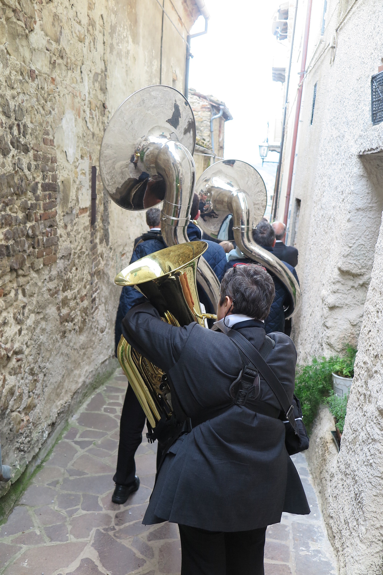 Music in the street.