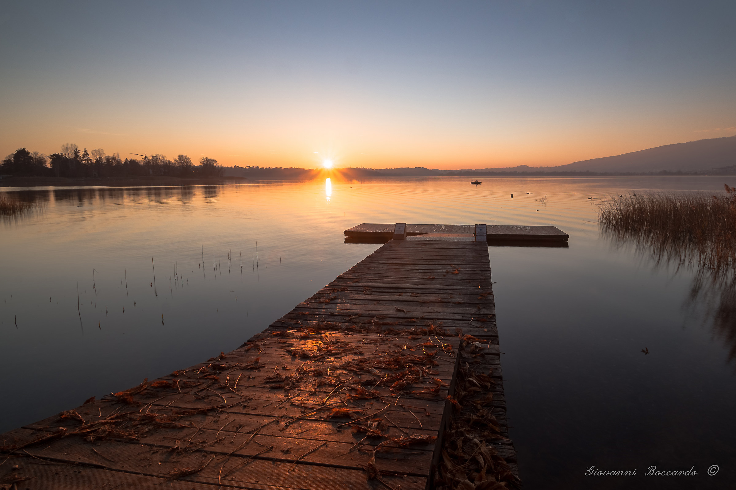 the last light of the day