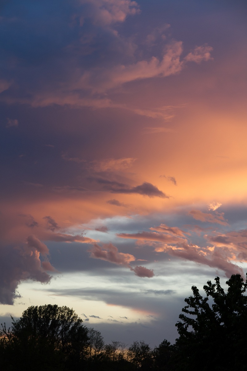 Mixed sky - tramonto