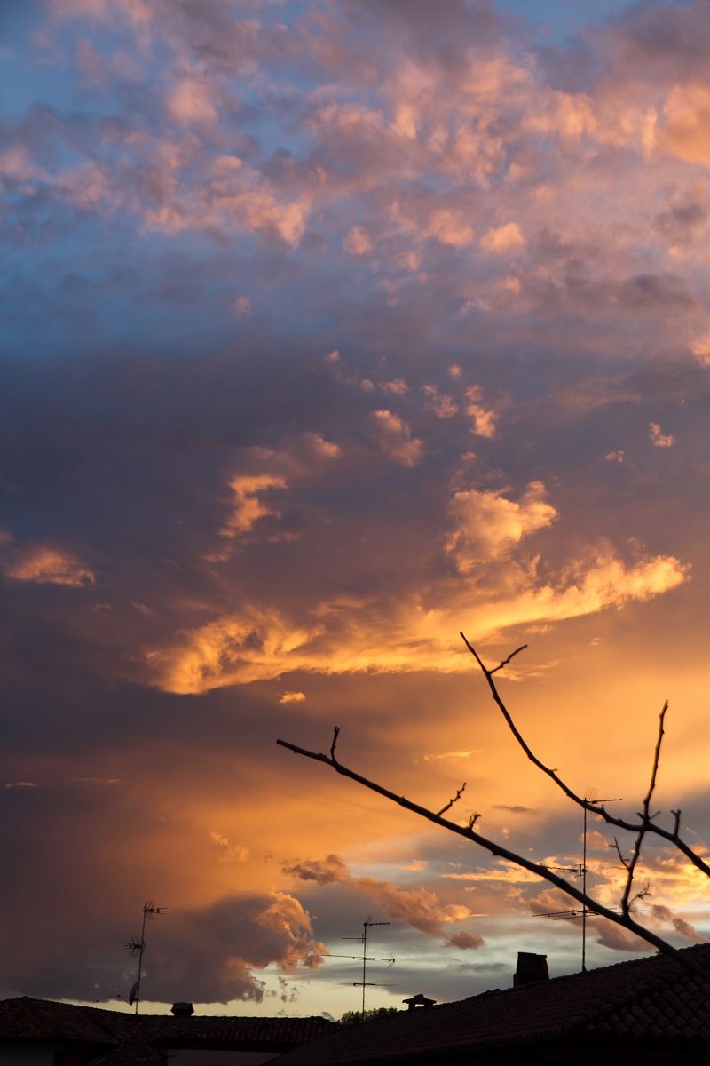 Mixed sky - tramonto