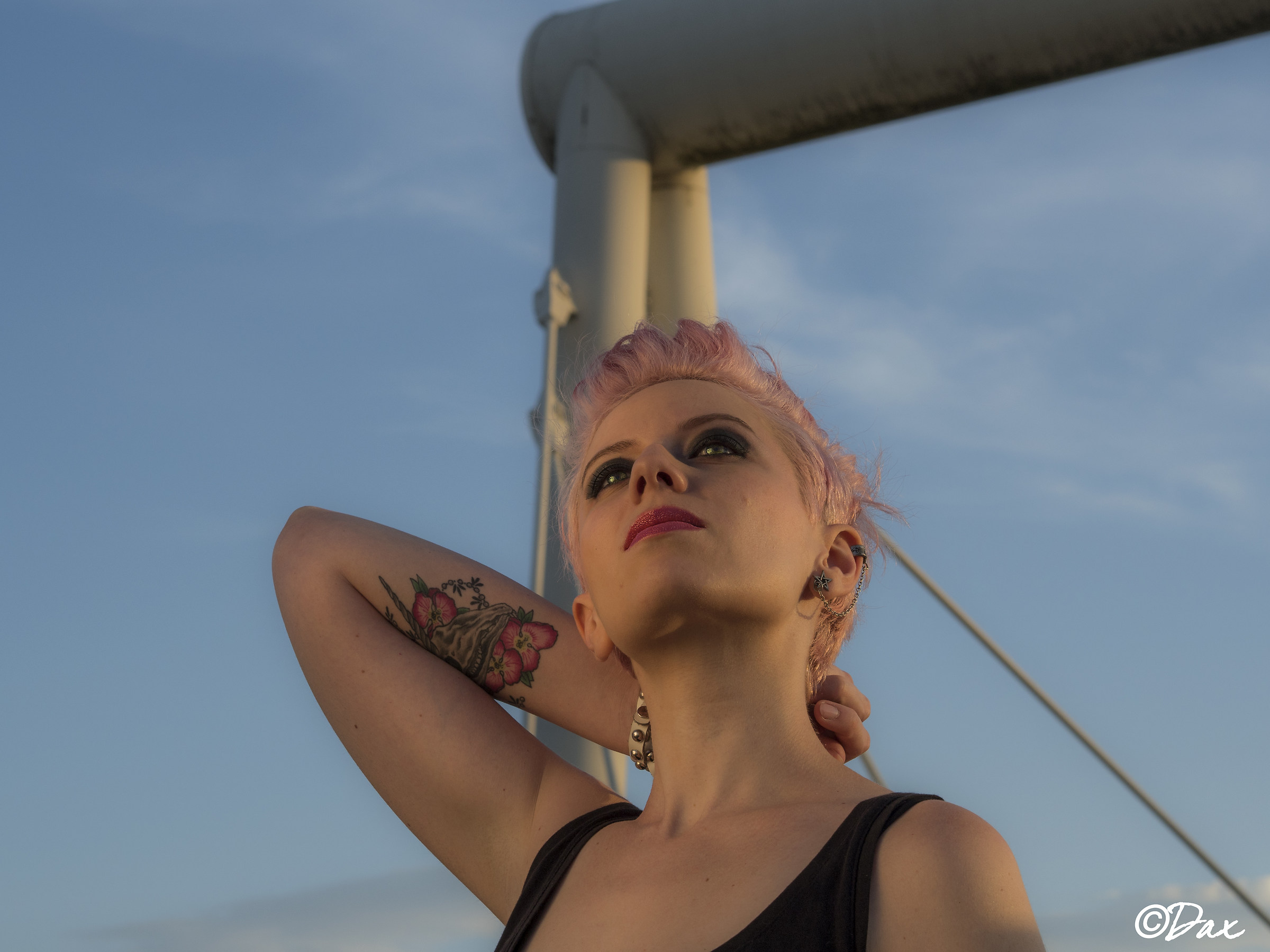 beauty on the bridge