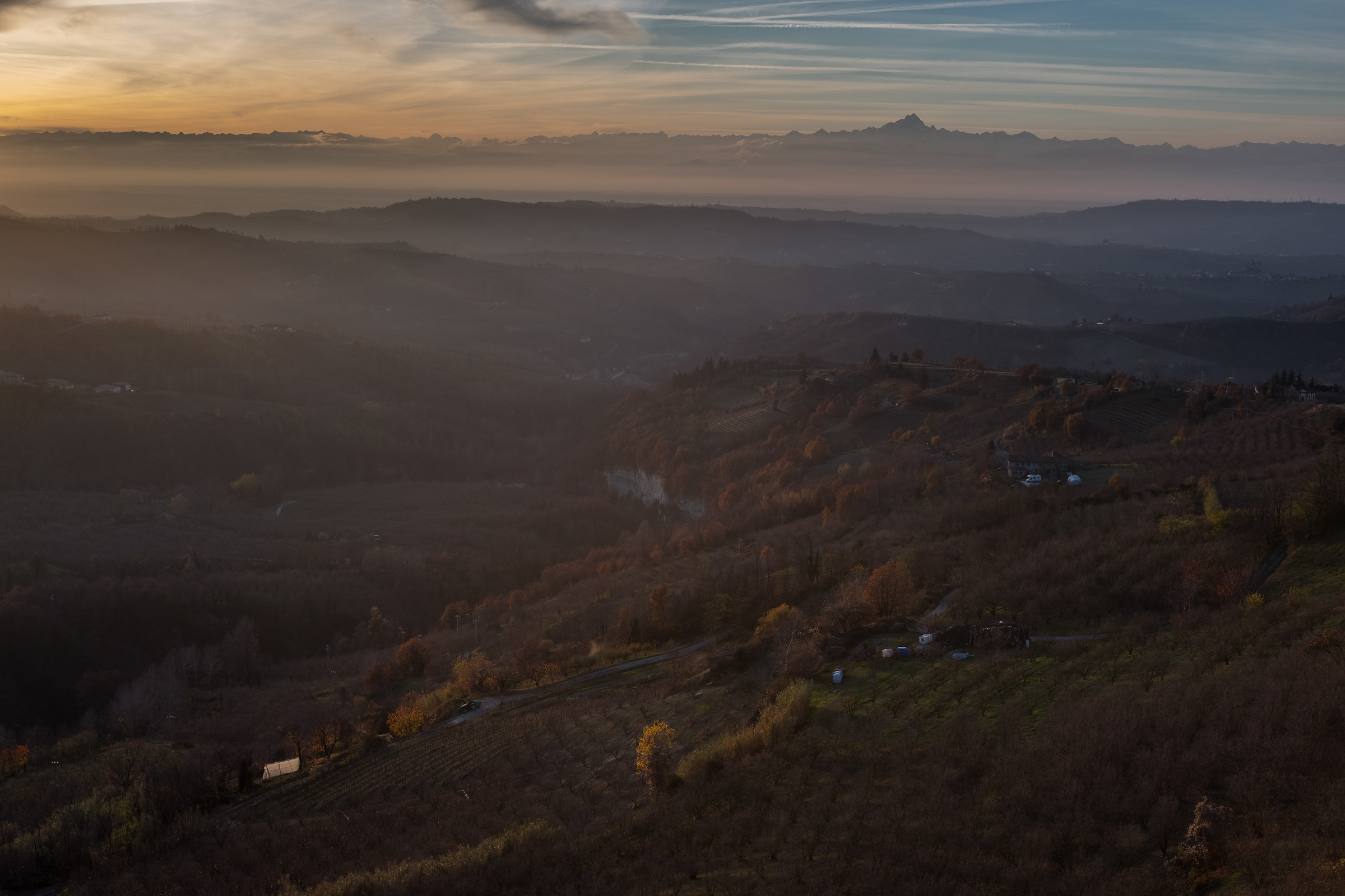 Langhe in watercolor