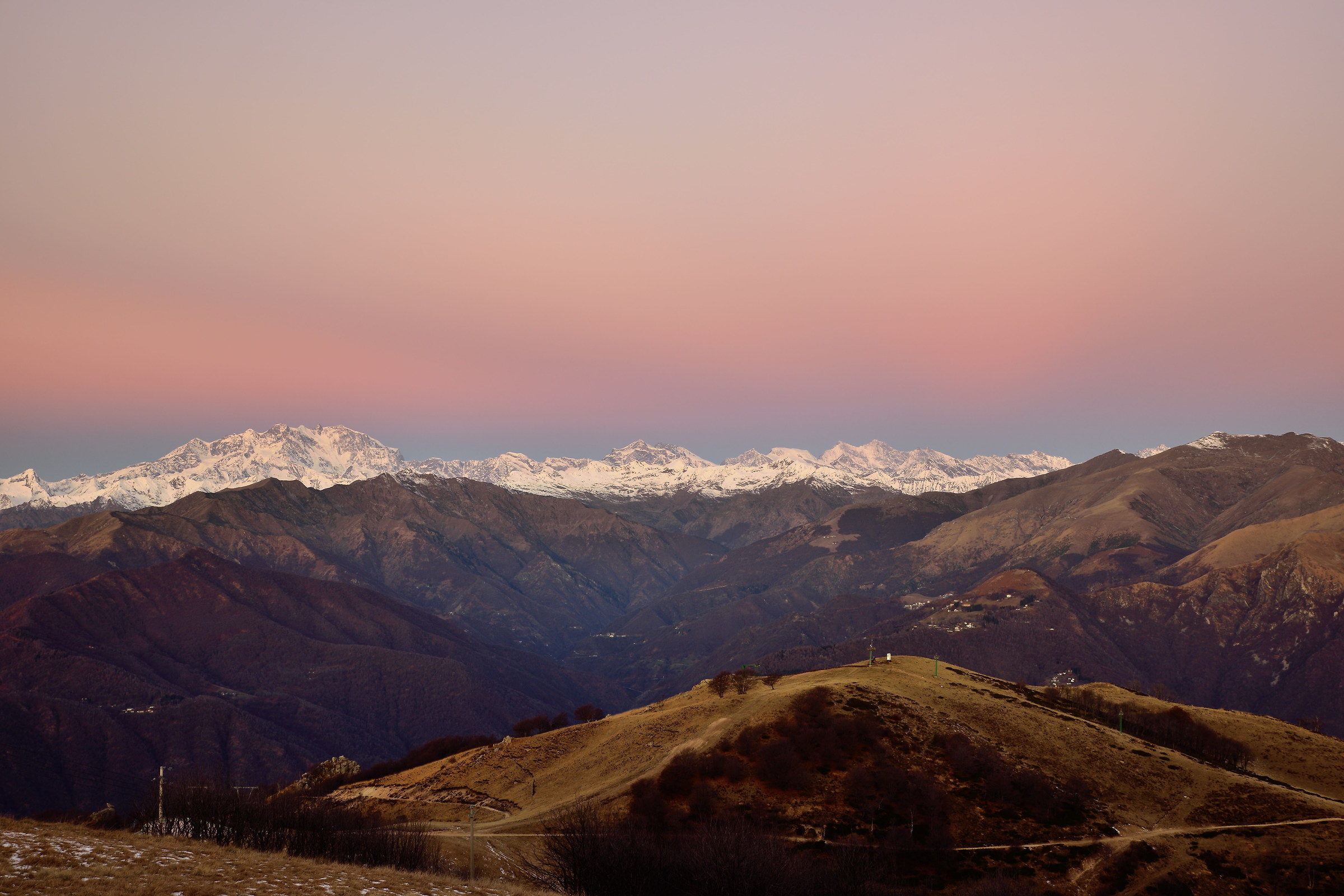 Monte Rosa from Mottarone