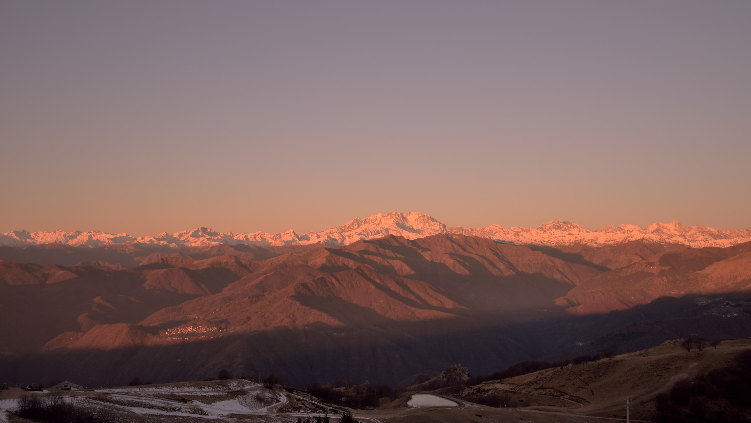 Monte Rosa from Mottarone