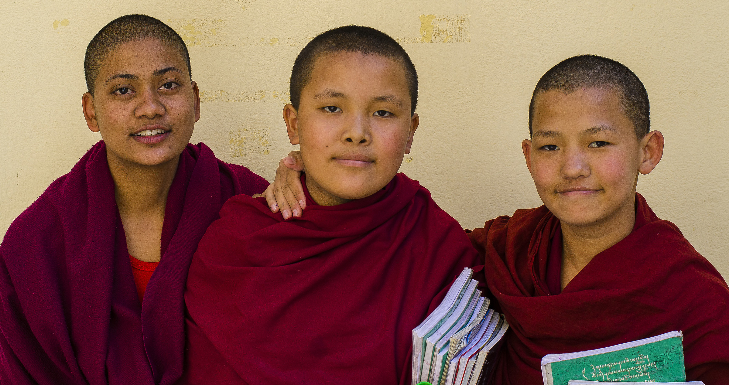 Scuola Buddista Tibetana, Kathmandu, Nepal