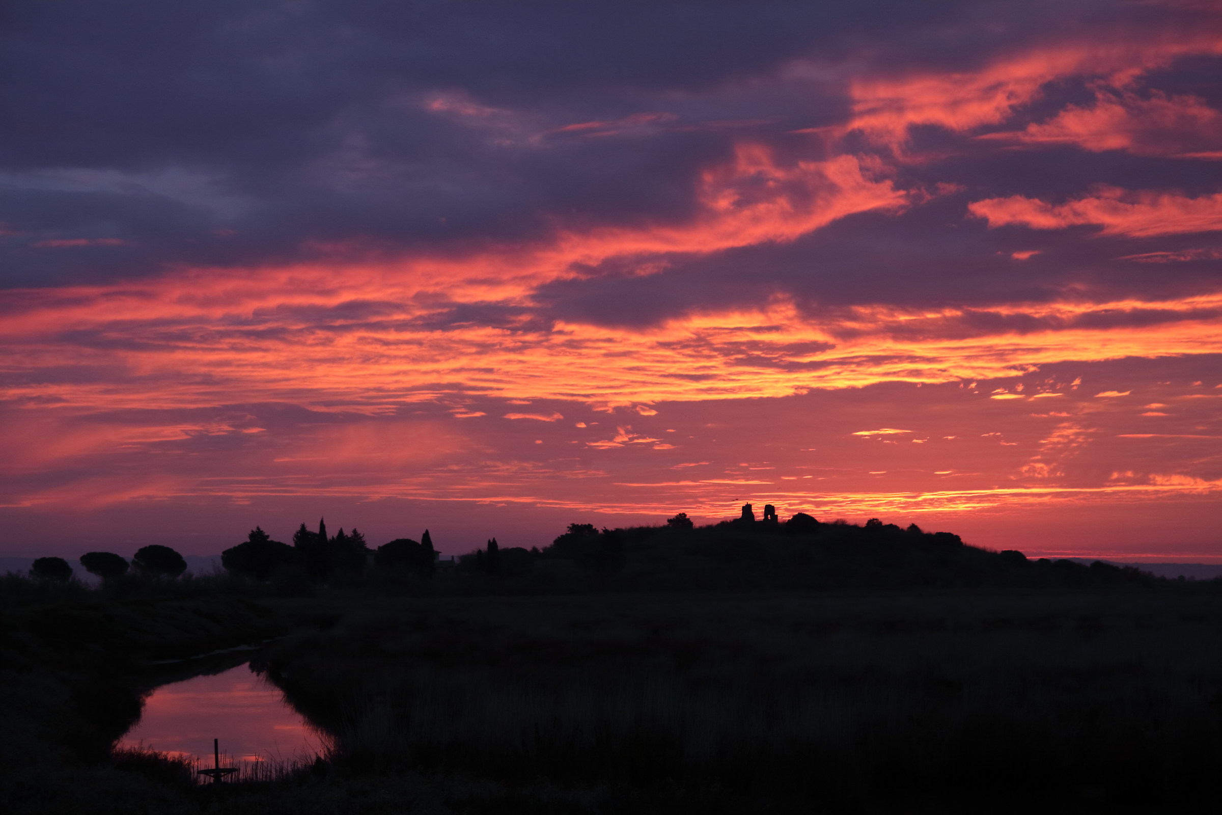 In attesa al capanno......