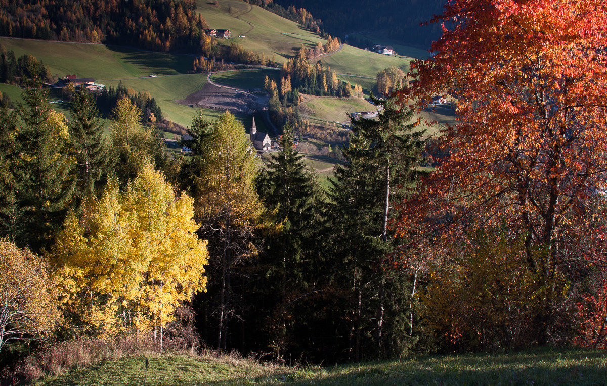 Funes ... di giallo e d'arancio
