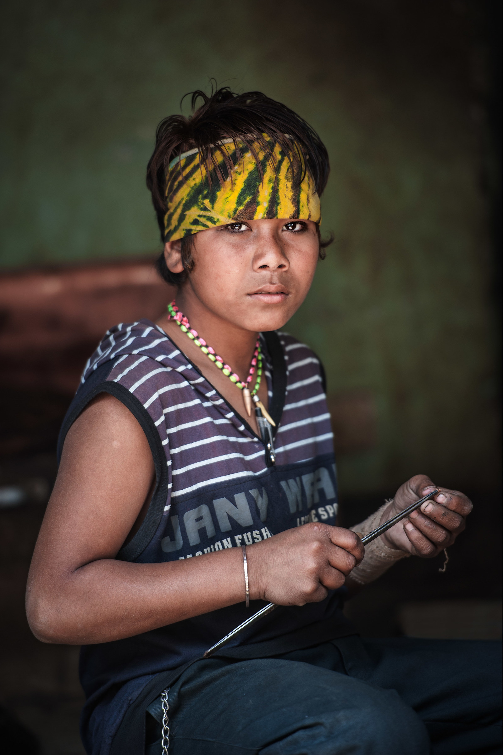 boy at work - Kathmandu, Nepal