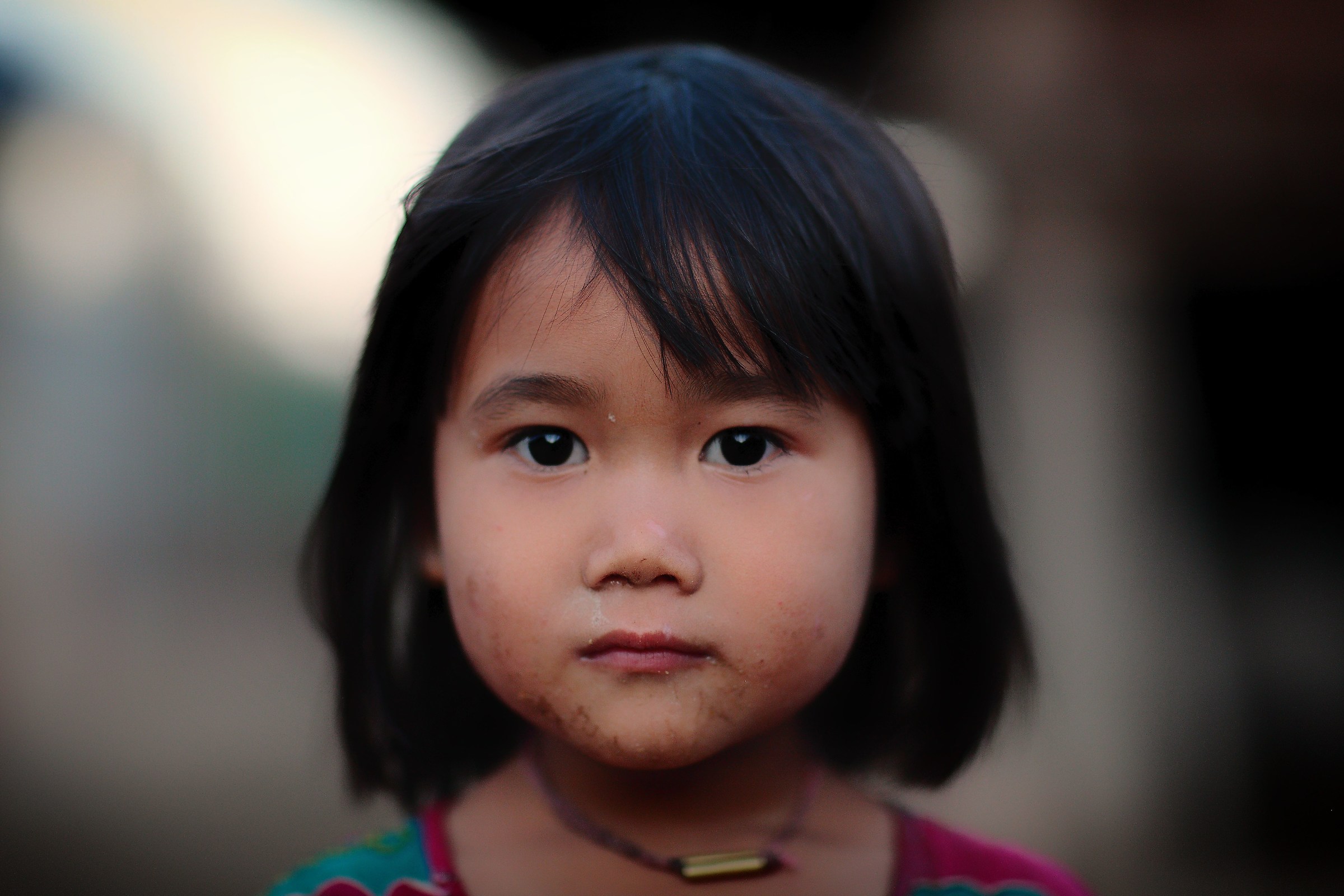 Myanmar - Ritratto di bimba