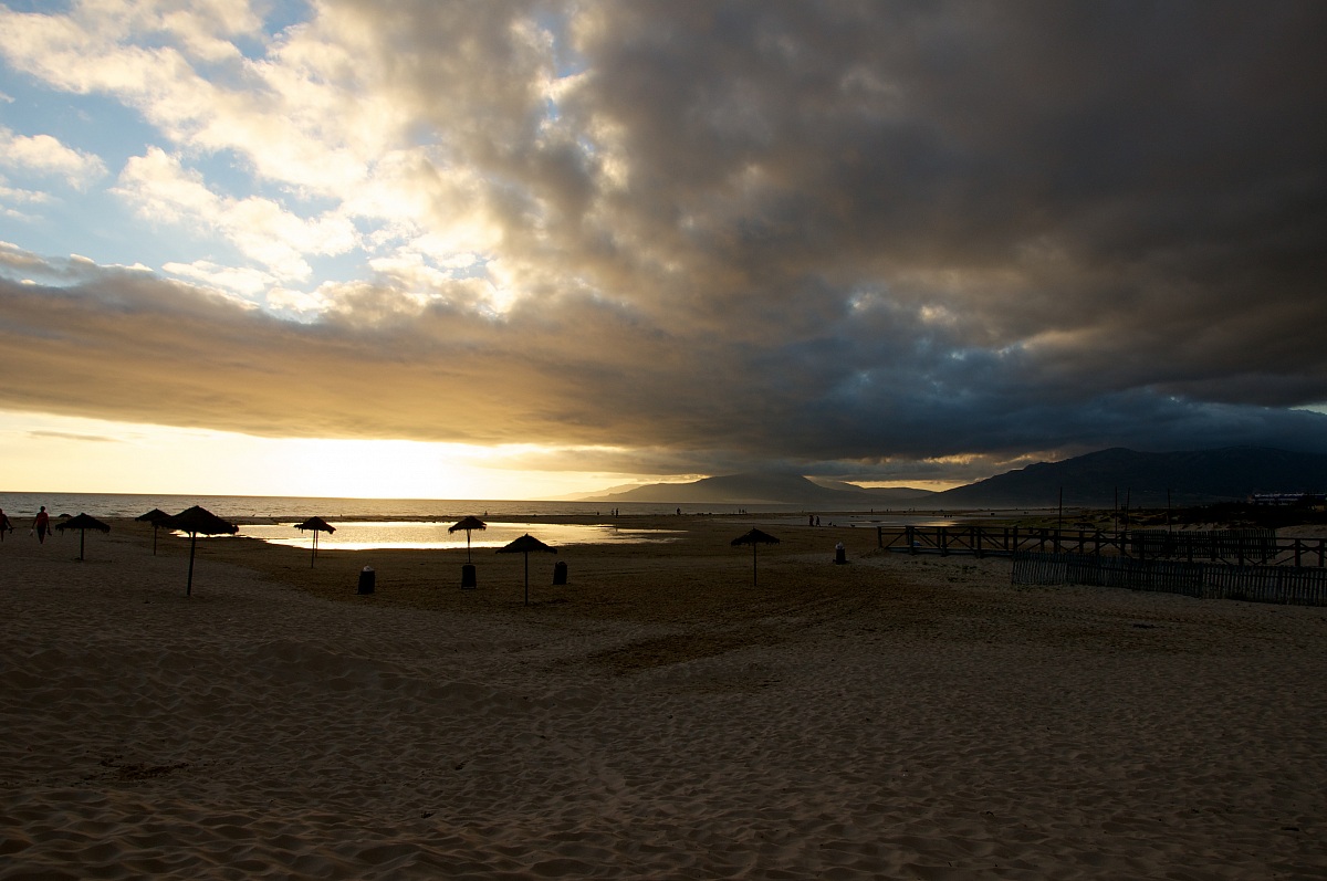 Sunset in Tarifa, Spain