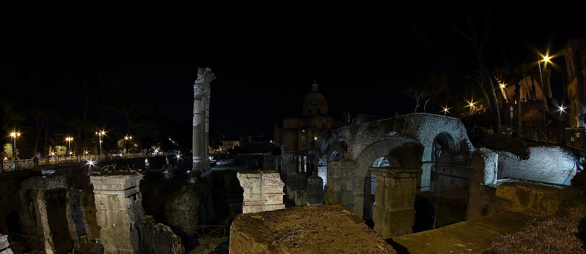 Fori imperiali a 180°
