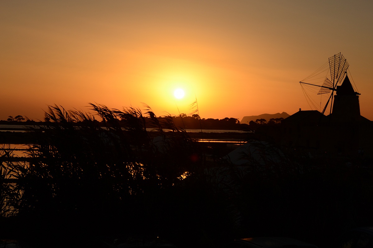 Tramonto Saline Marsala
