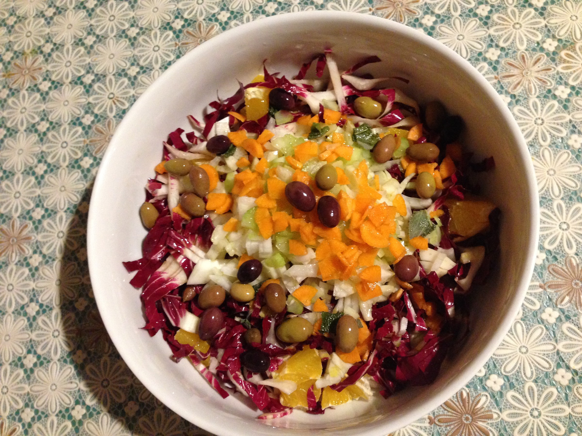 La mia insalata di radicchio