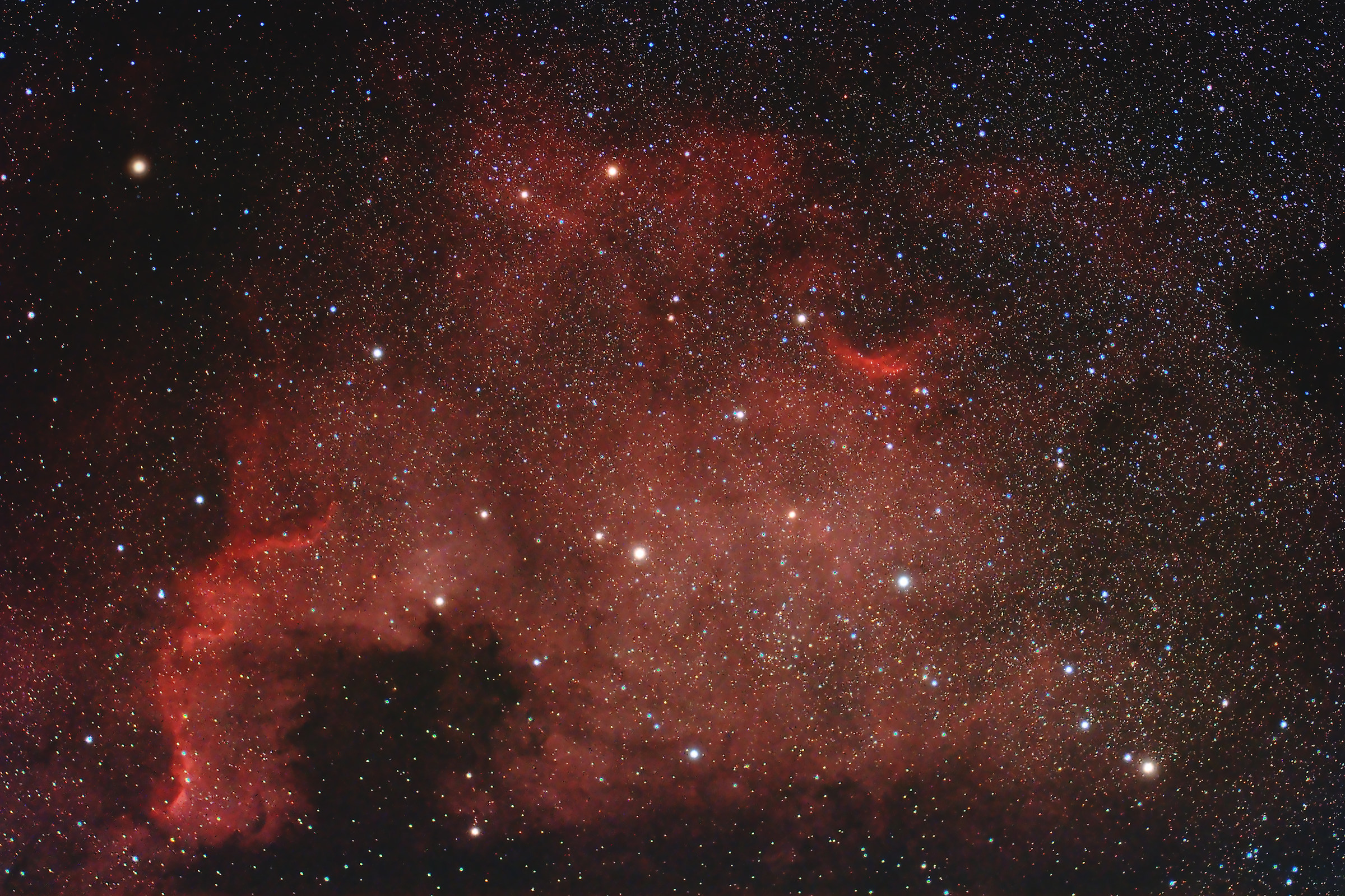 NGC 7000 Nebulosa Nord America