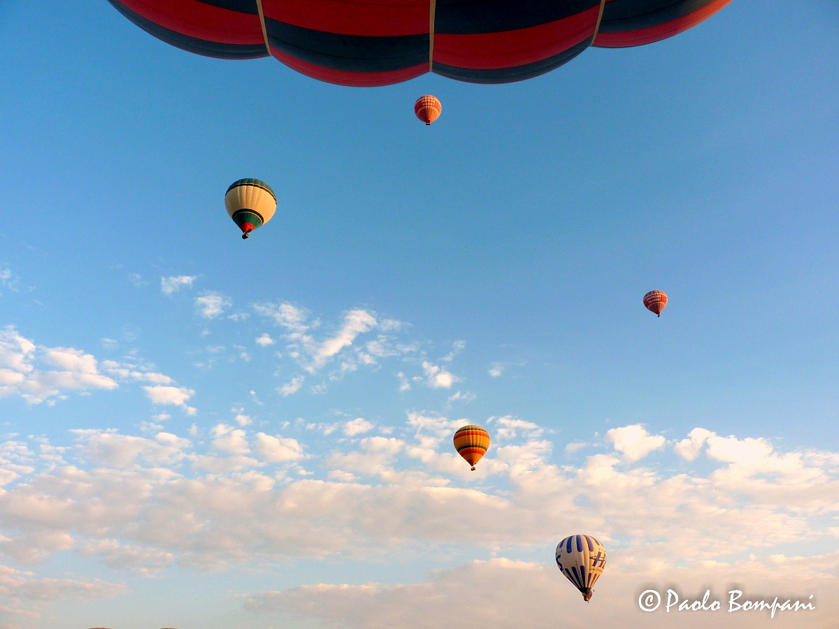 Il volo delle mongolfiere