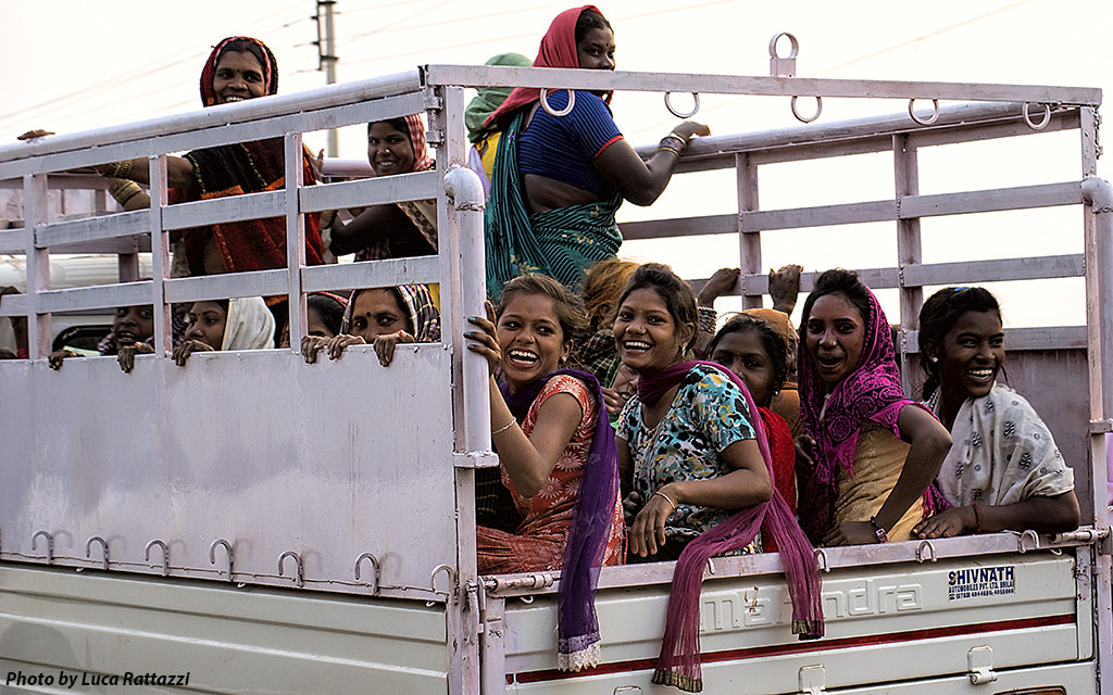 India - Orissa - Local Transportation - Women