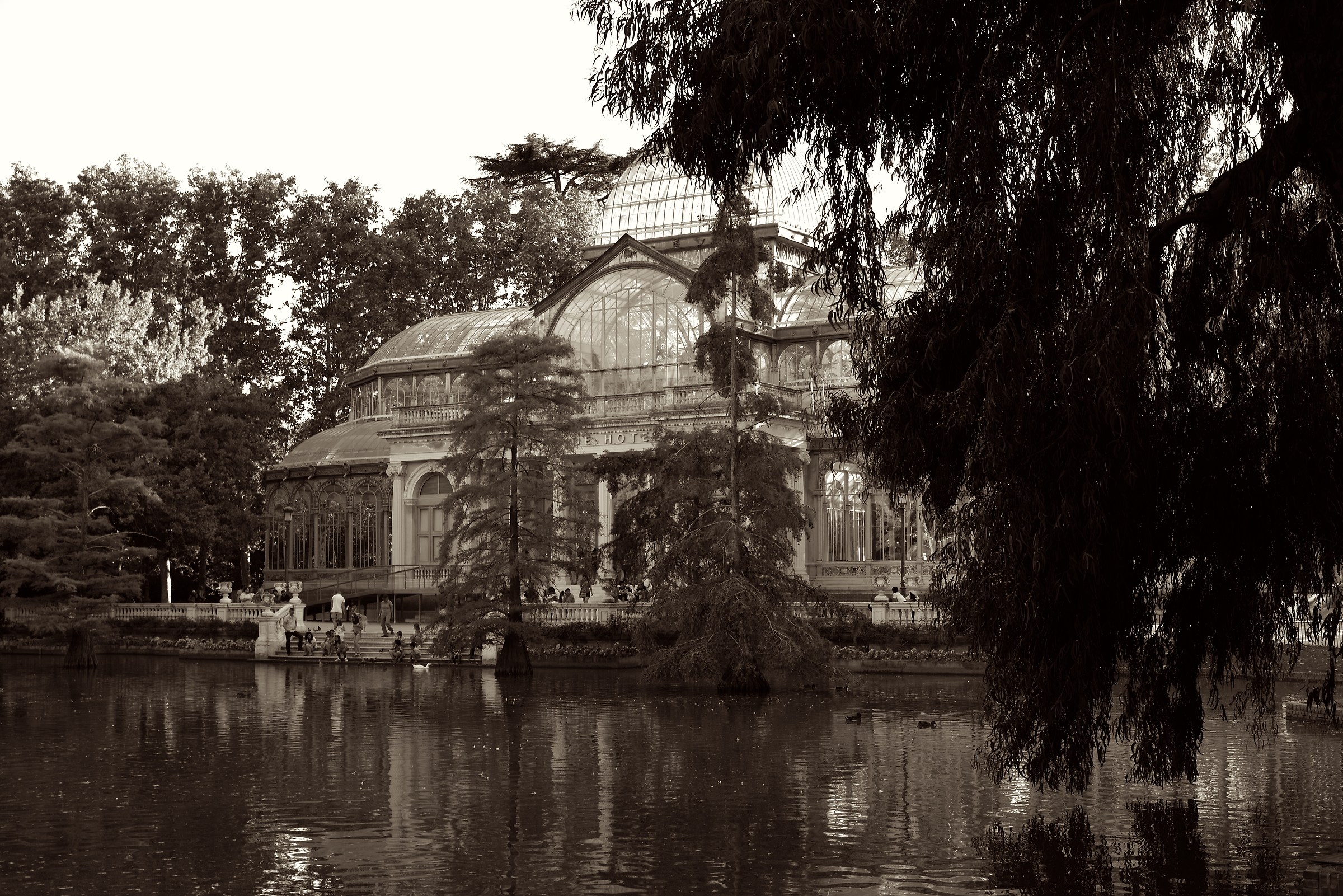 Madrid - Parco del Buen Retiro - Palazzo di Cristallo