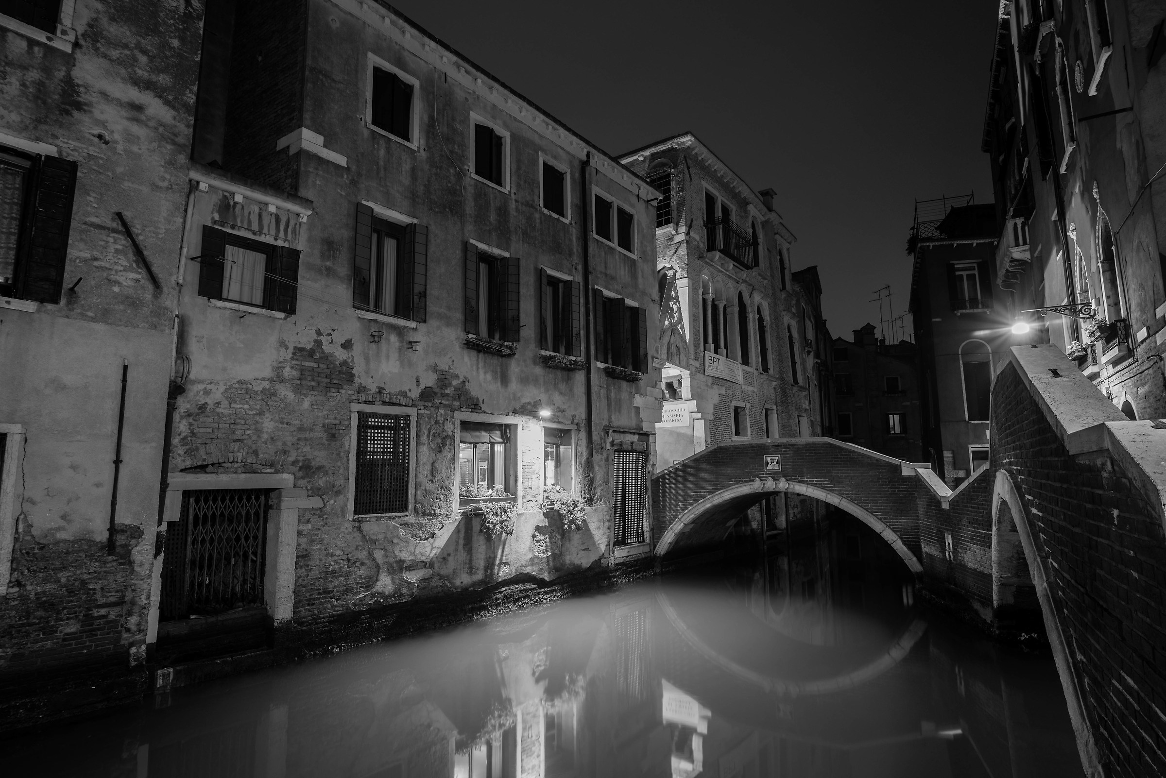 Venice black and white