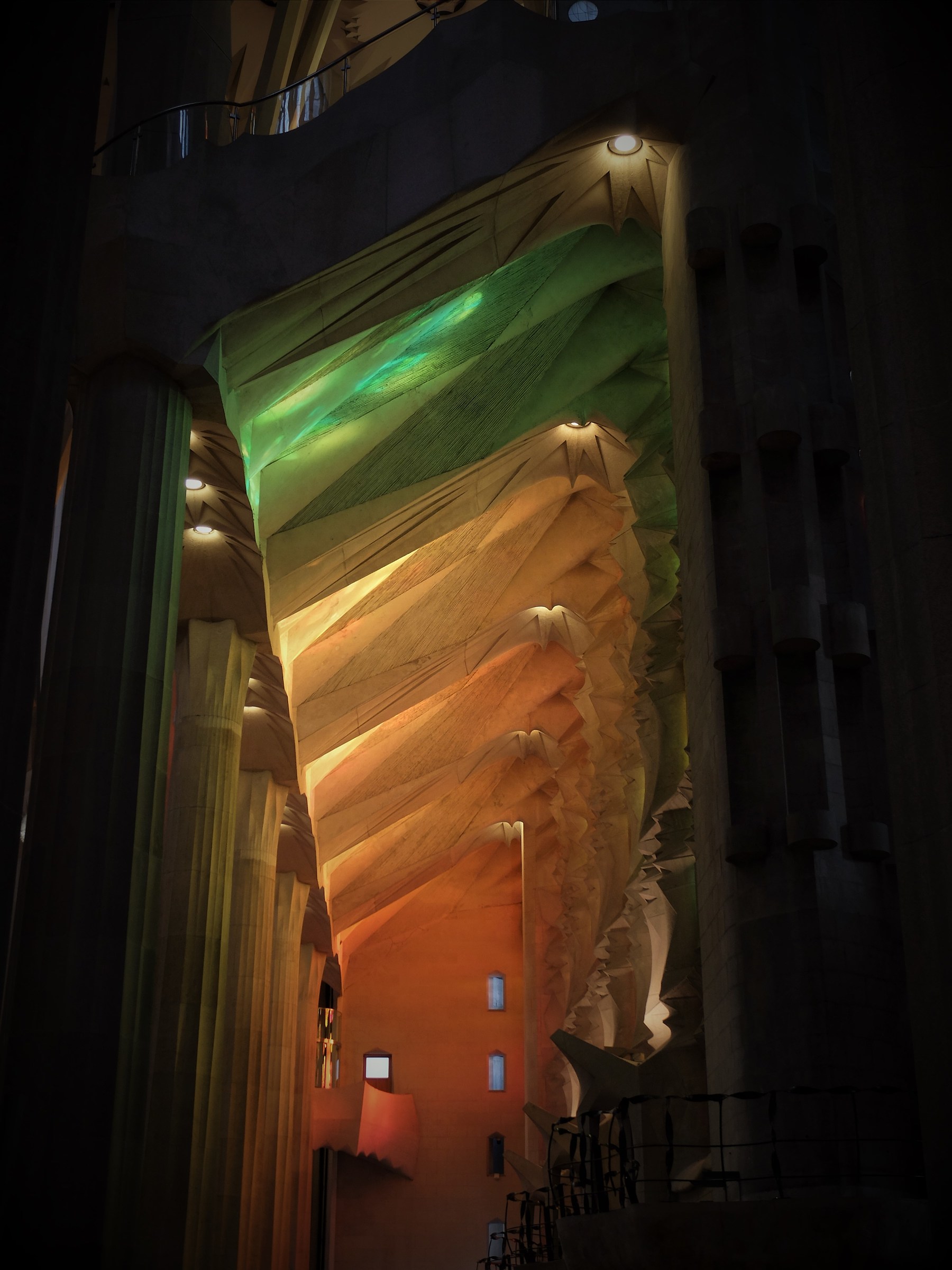 Gaudì light painting