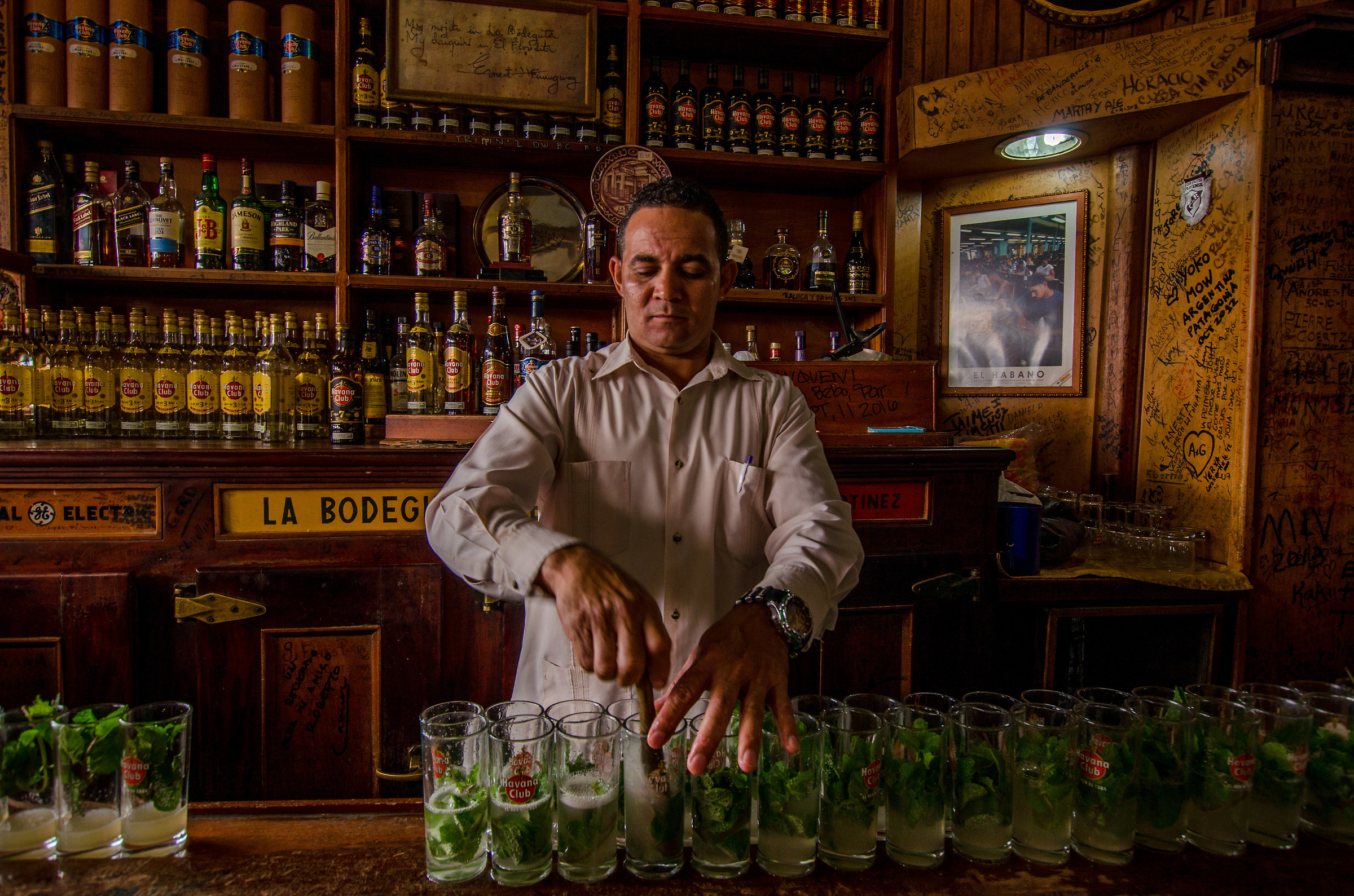 Bodeguita del Medio - Havana -Cuba