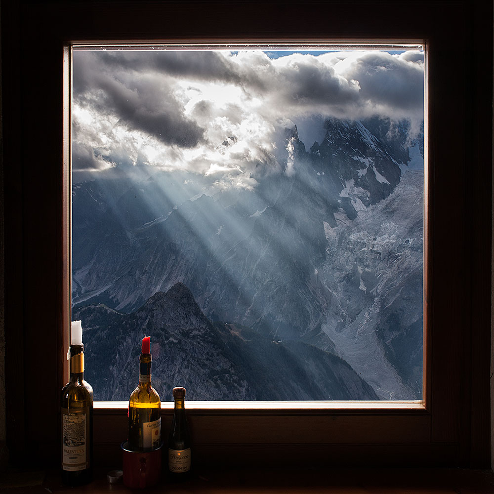 la finestra del bivacco