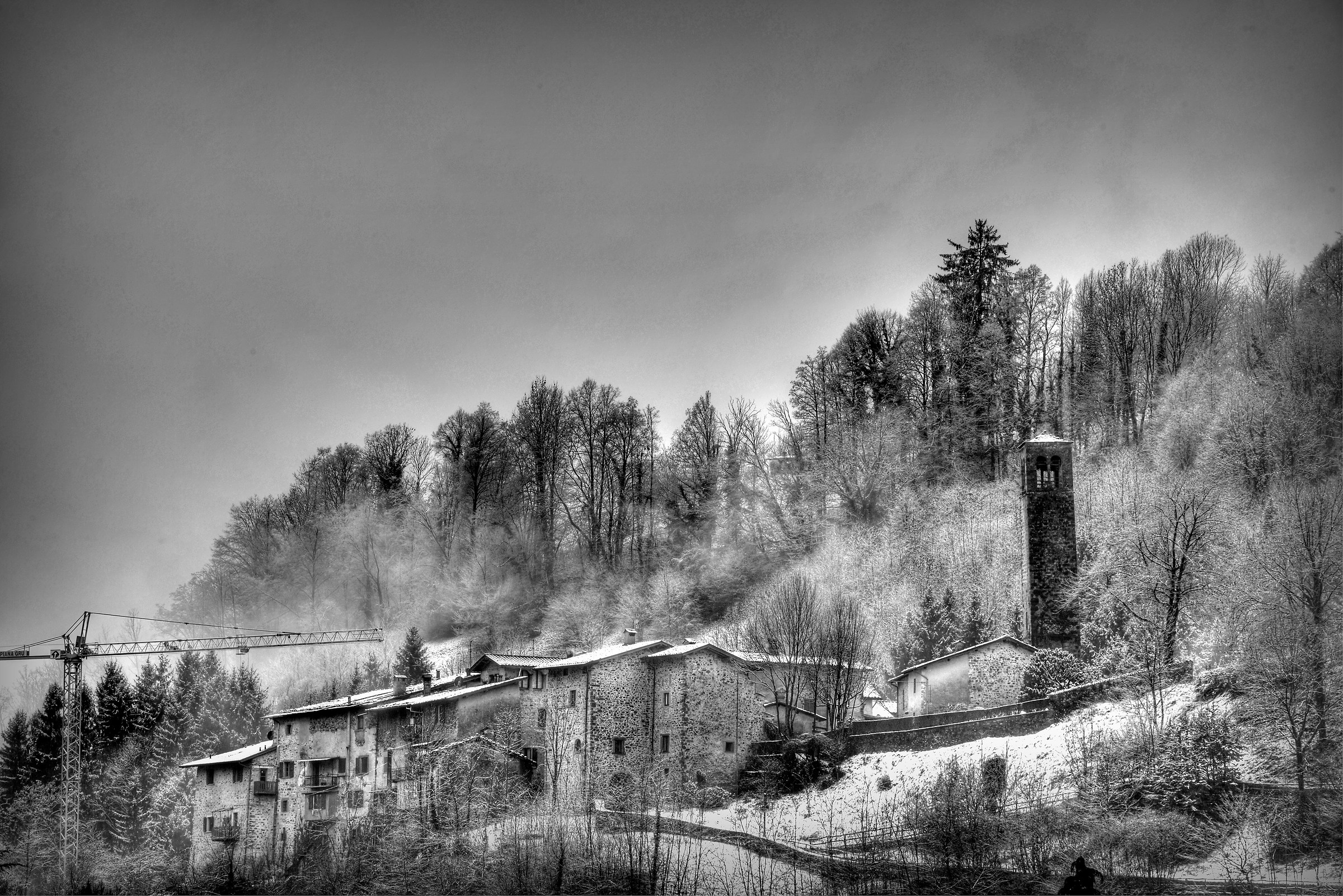 The silence of the Borgo