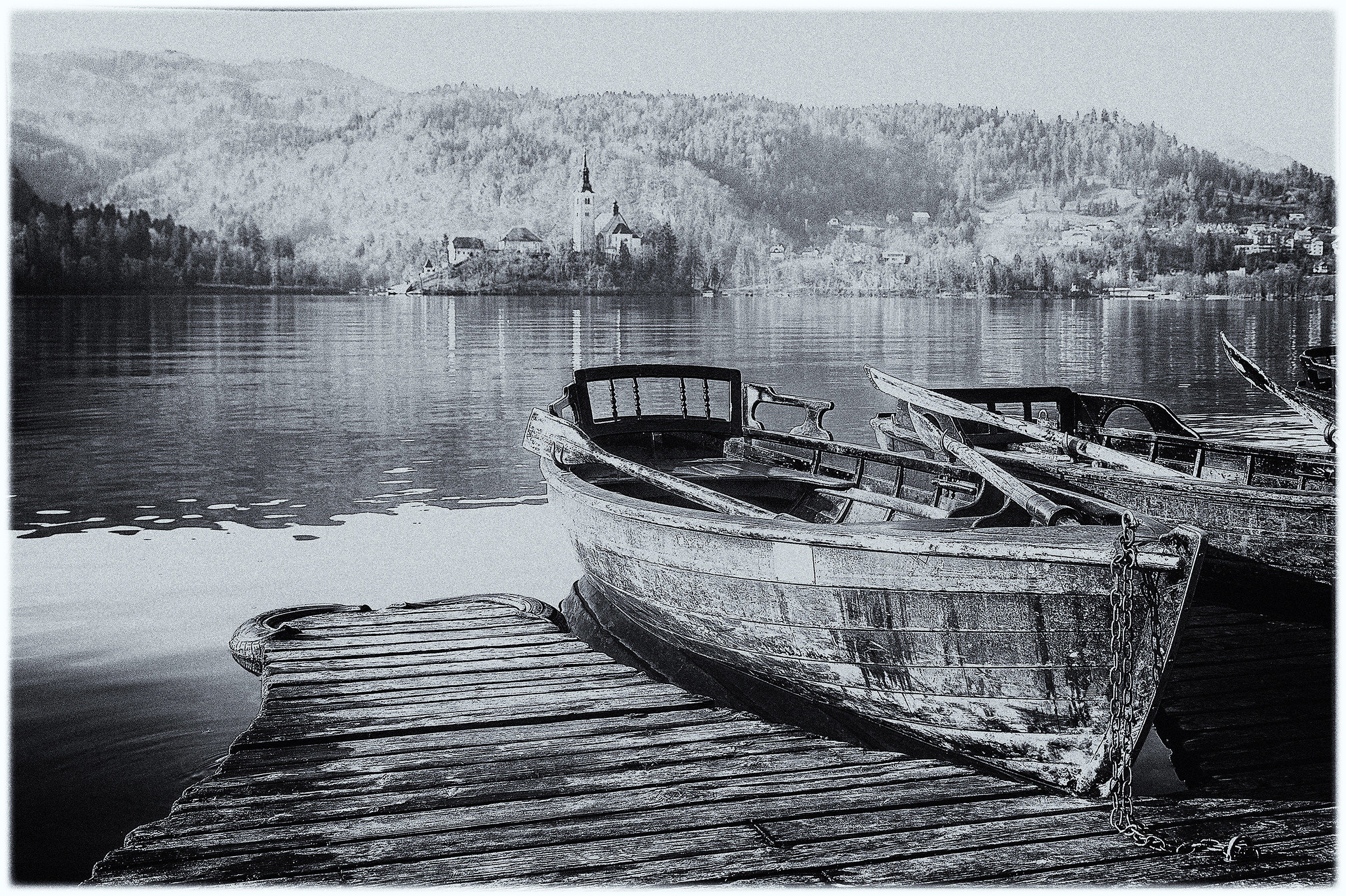 Bled - typical boats