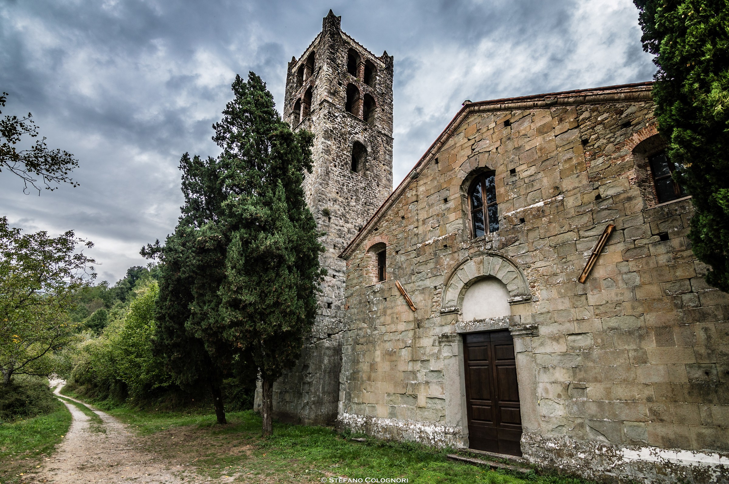 The ancient church of Casabasciana