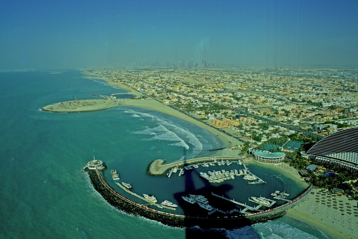 View from the Burj Al Arab